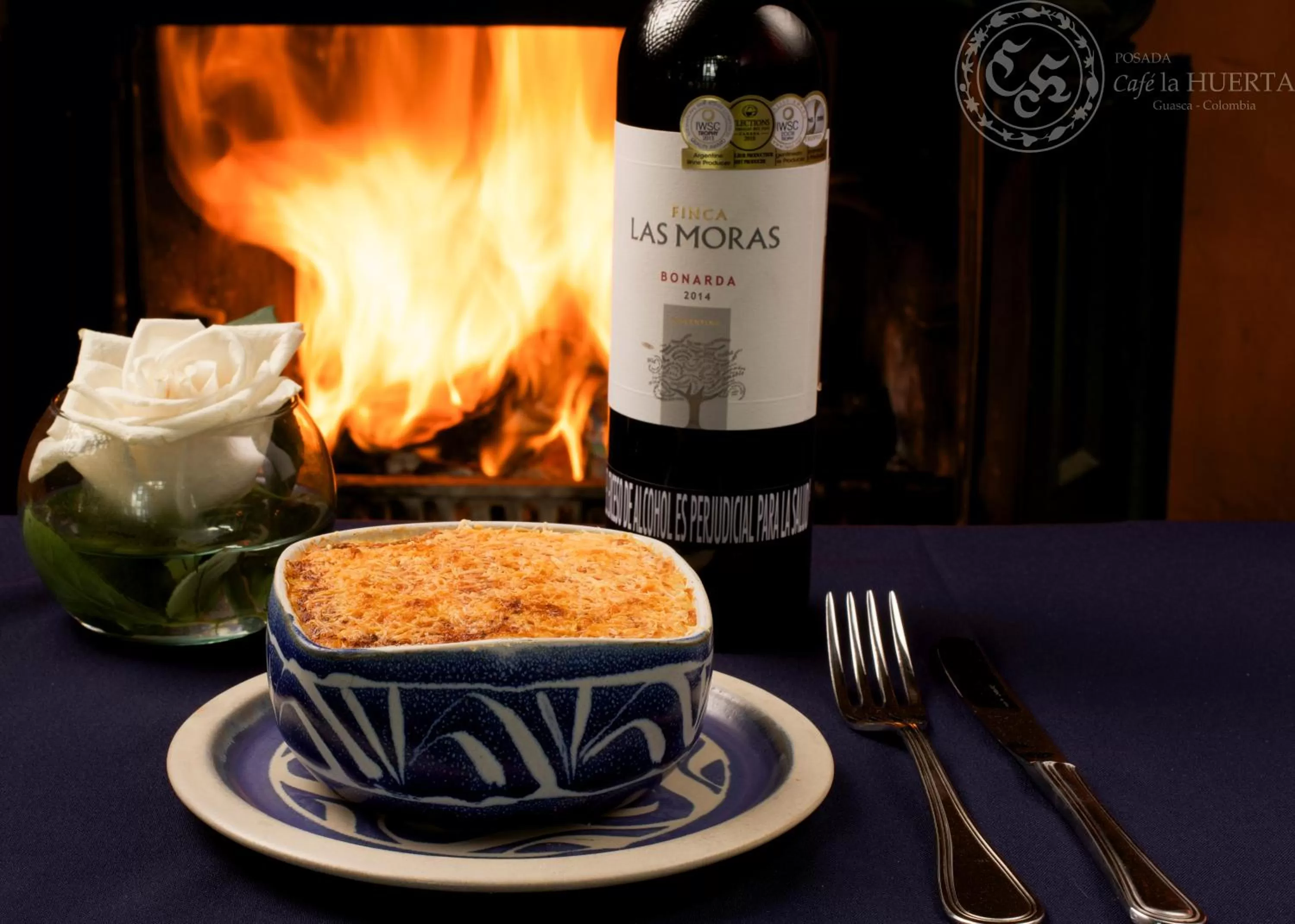 Food close-up in Posada Cafe La Huerta