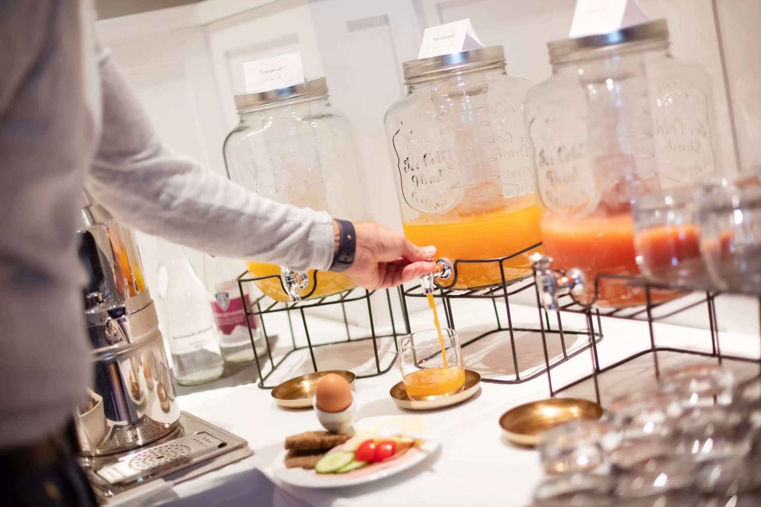 Buffet breakfast in Villa Rein Boutiquehotel