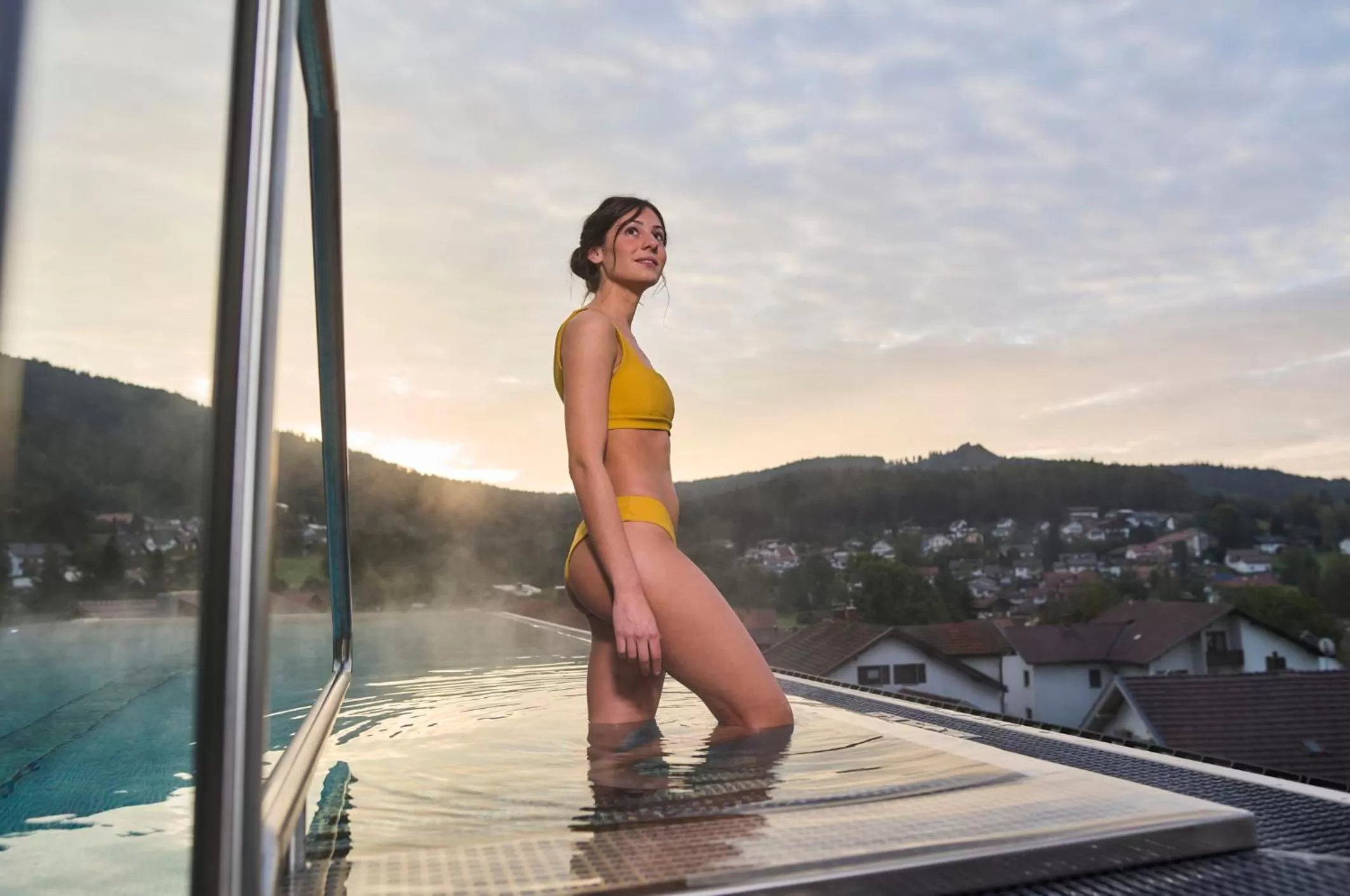 Swimming pool in Wander- und Aktivhotel Adam Bräu