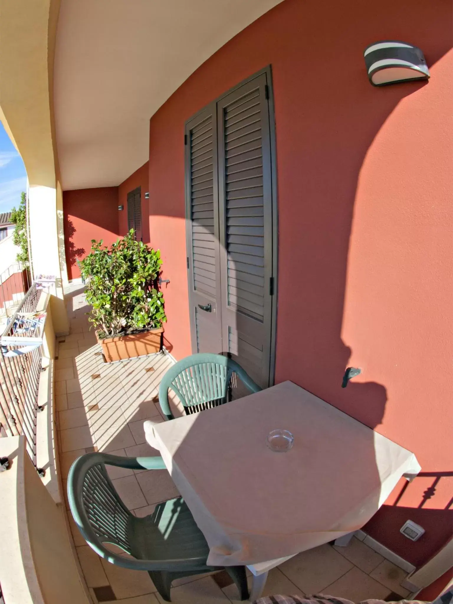 Balcony/Terrace in Olimpo B&B