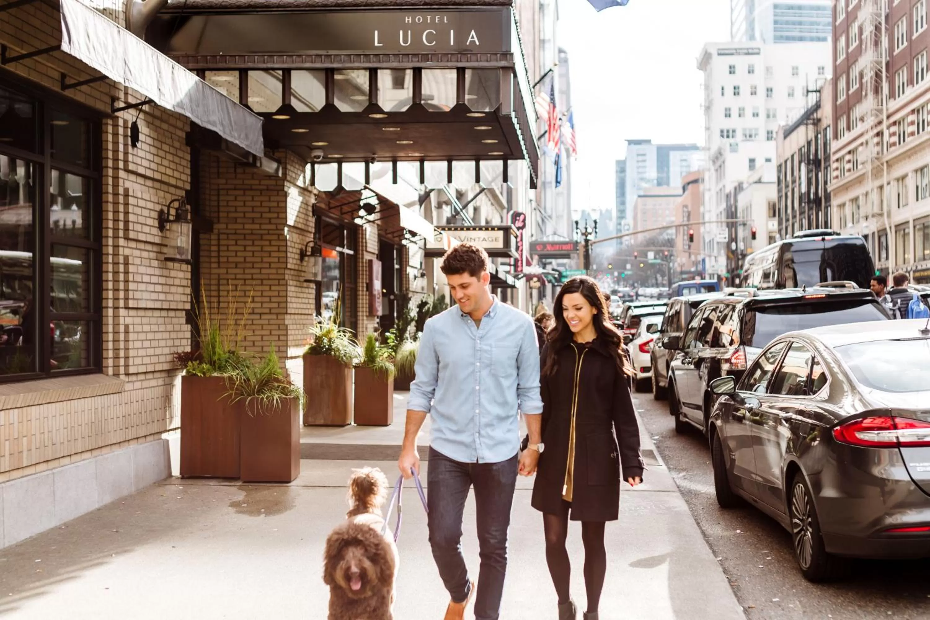 Property logo or sign in Hotel Lucia