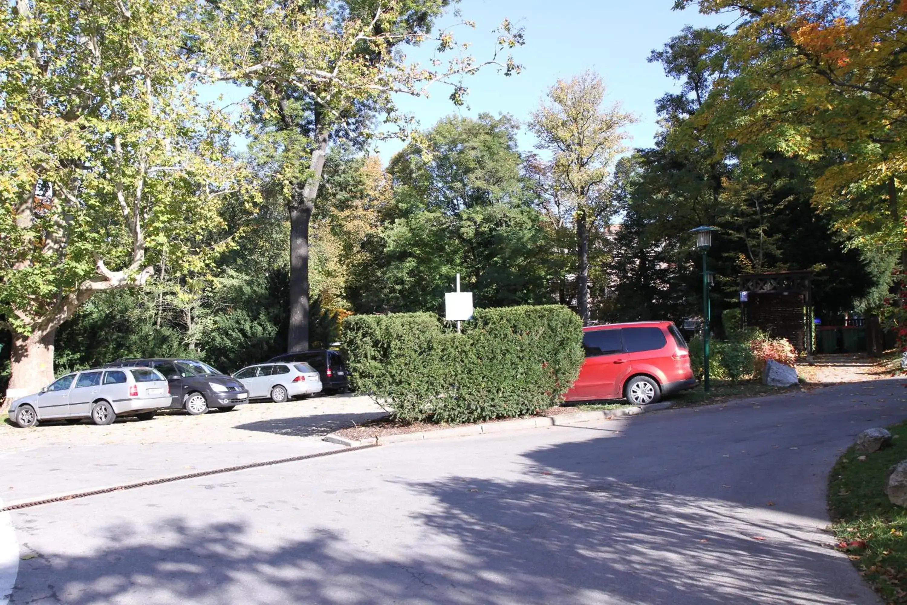 Garden in Seminarhotel Springer Schlössl