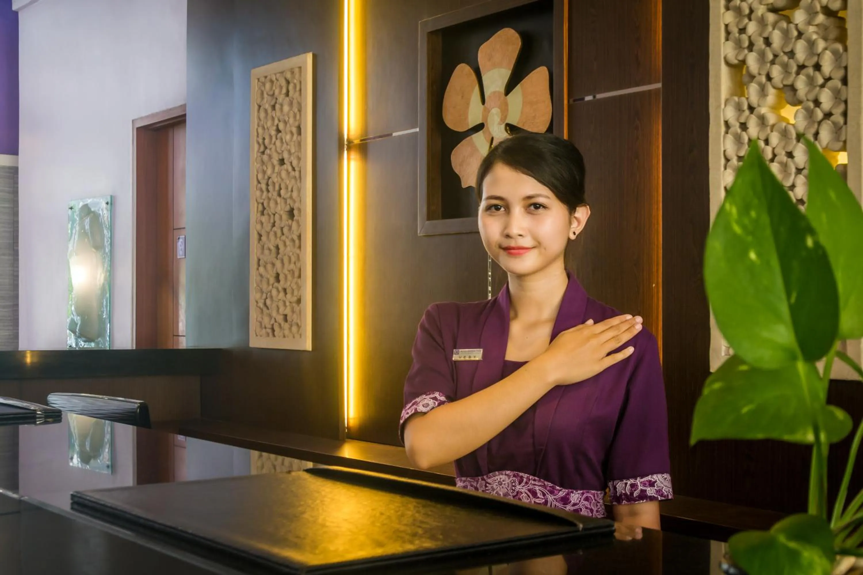 Lobby or reception in Kuta Central Park Hotel