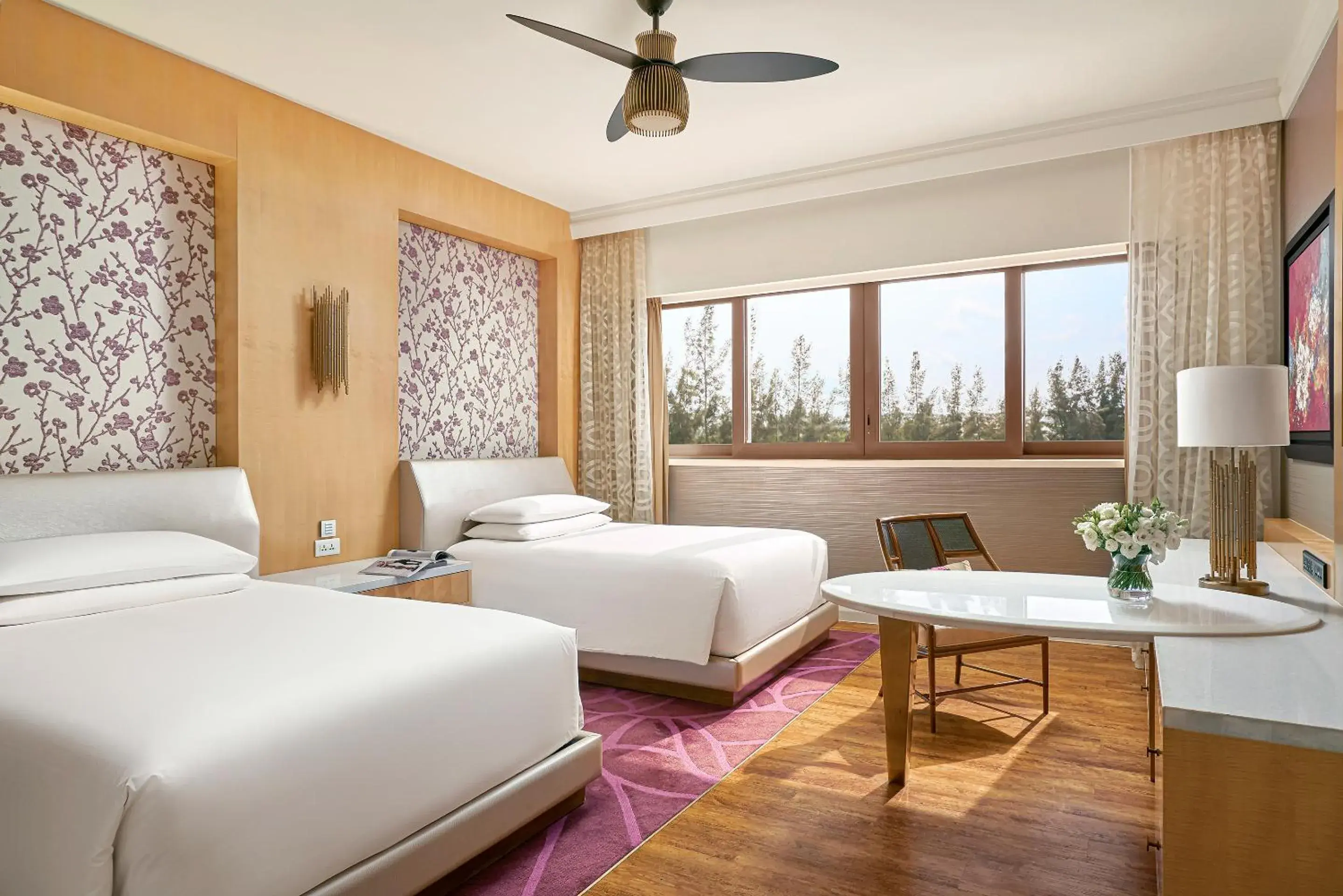 Classic Twin Room with Garden View in InterContinental Grand Ho Tram