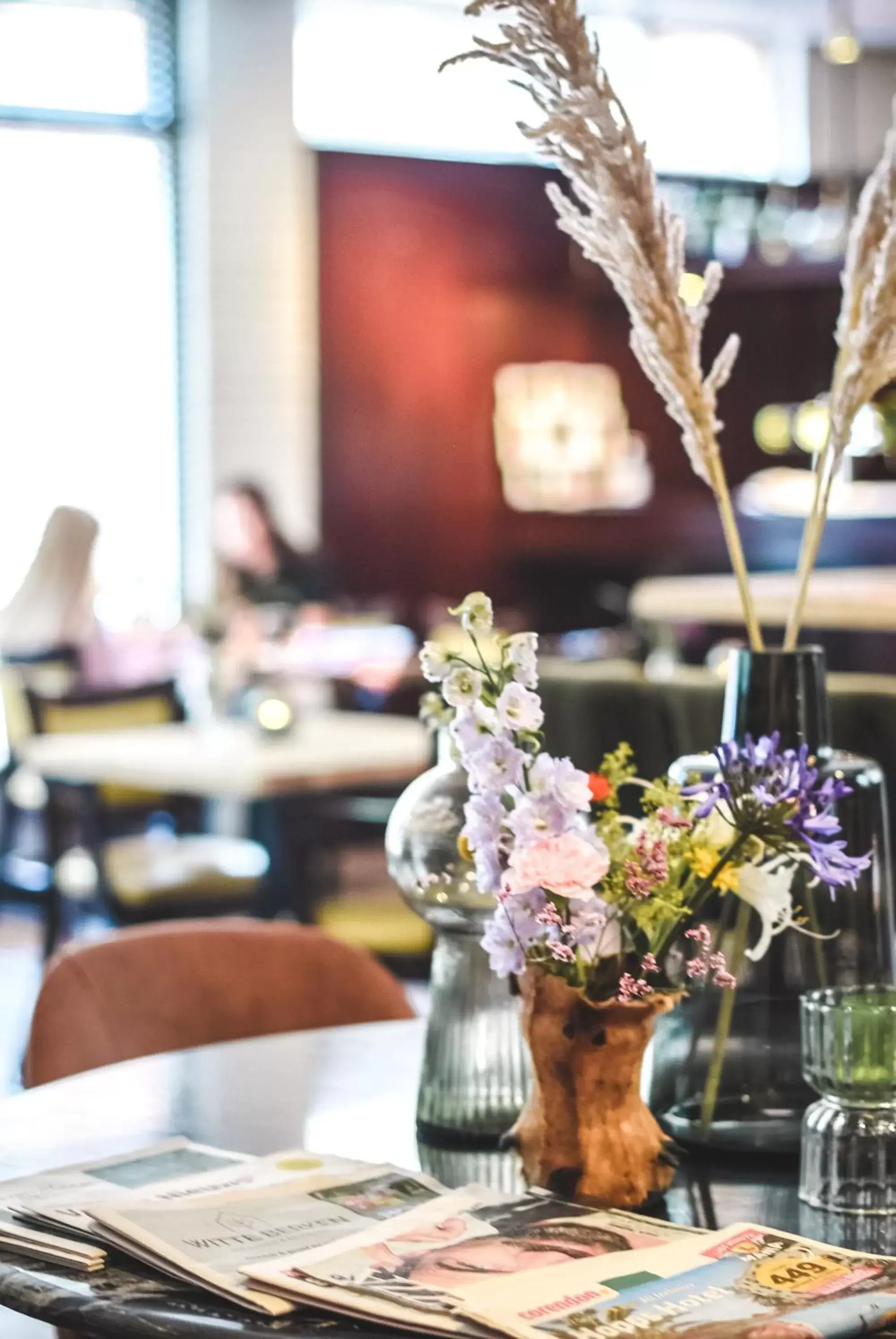 Lobby or reception, Restaurant/Places to Eat in Witte Berken Natuurhotel
