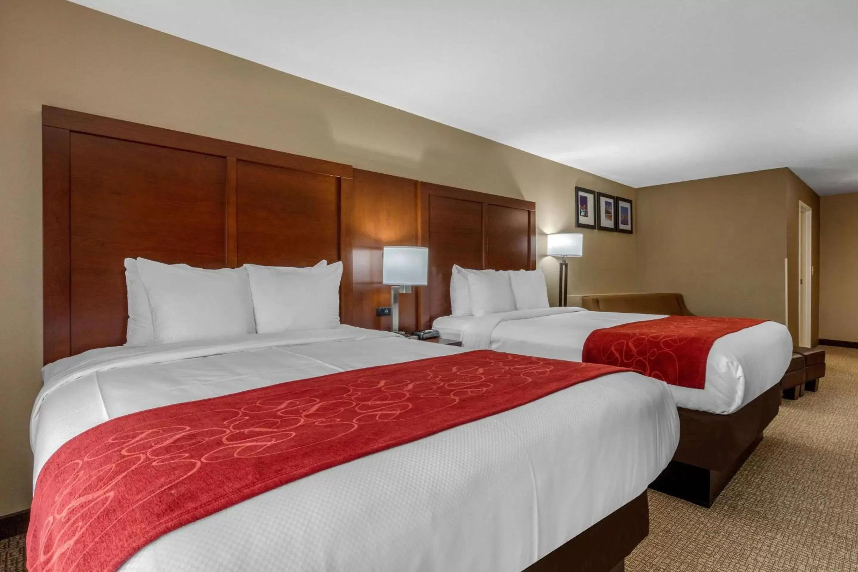 Photo of the whole room, Bed in Comfort Suites Pelham Hoover I-65