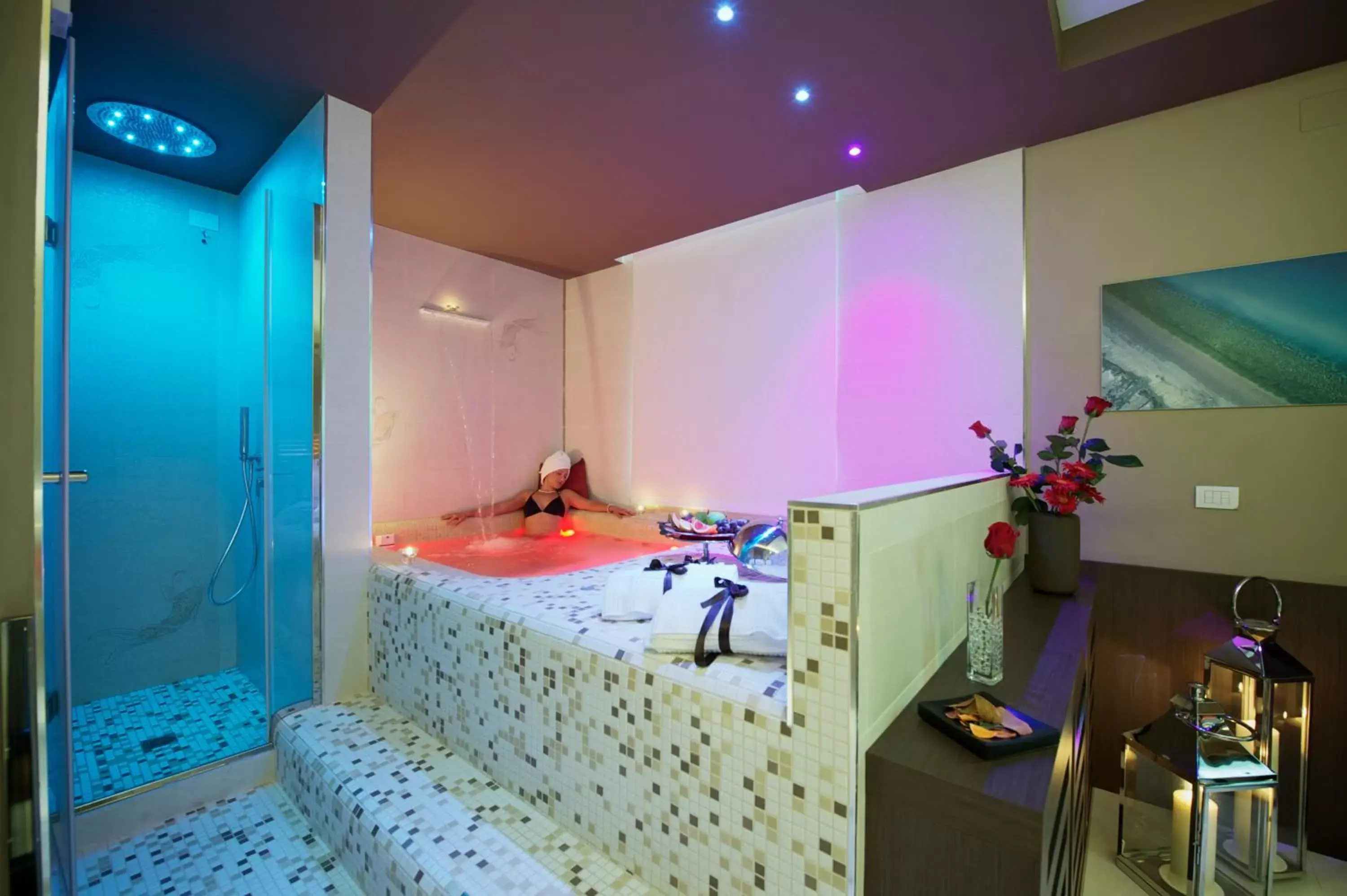 Spa and wellness centre/facilities, Bathroom in Villa dei Platani Boutique Hotel & SPA