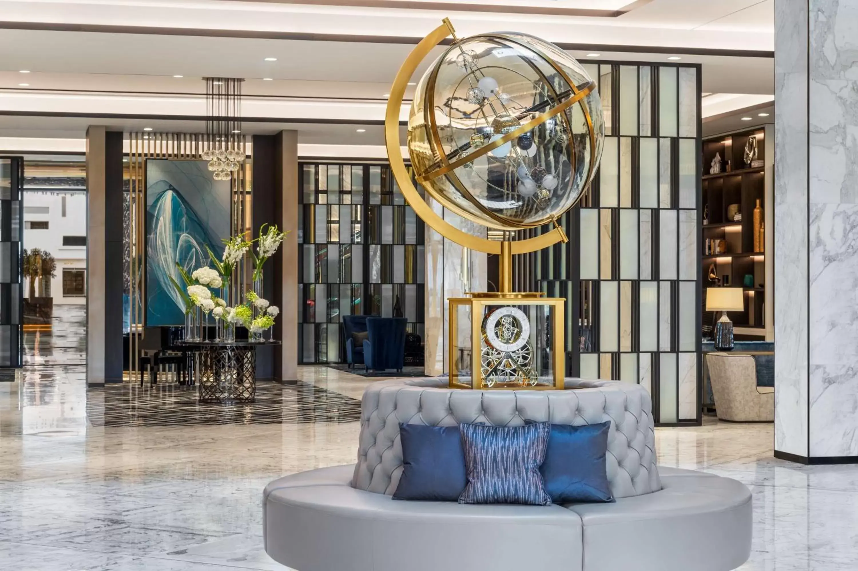 Lobby or reception in Waldorf Astoria Kuwait