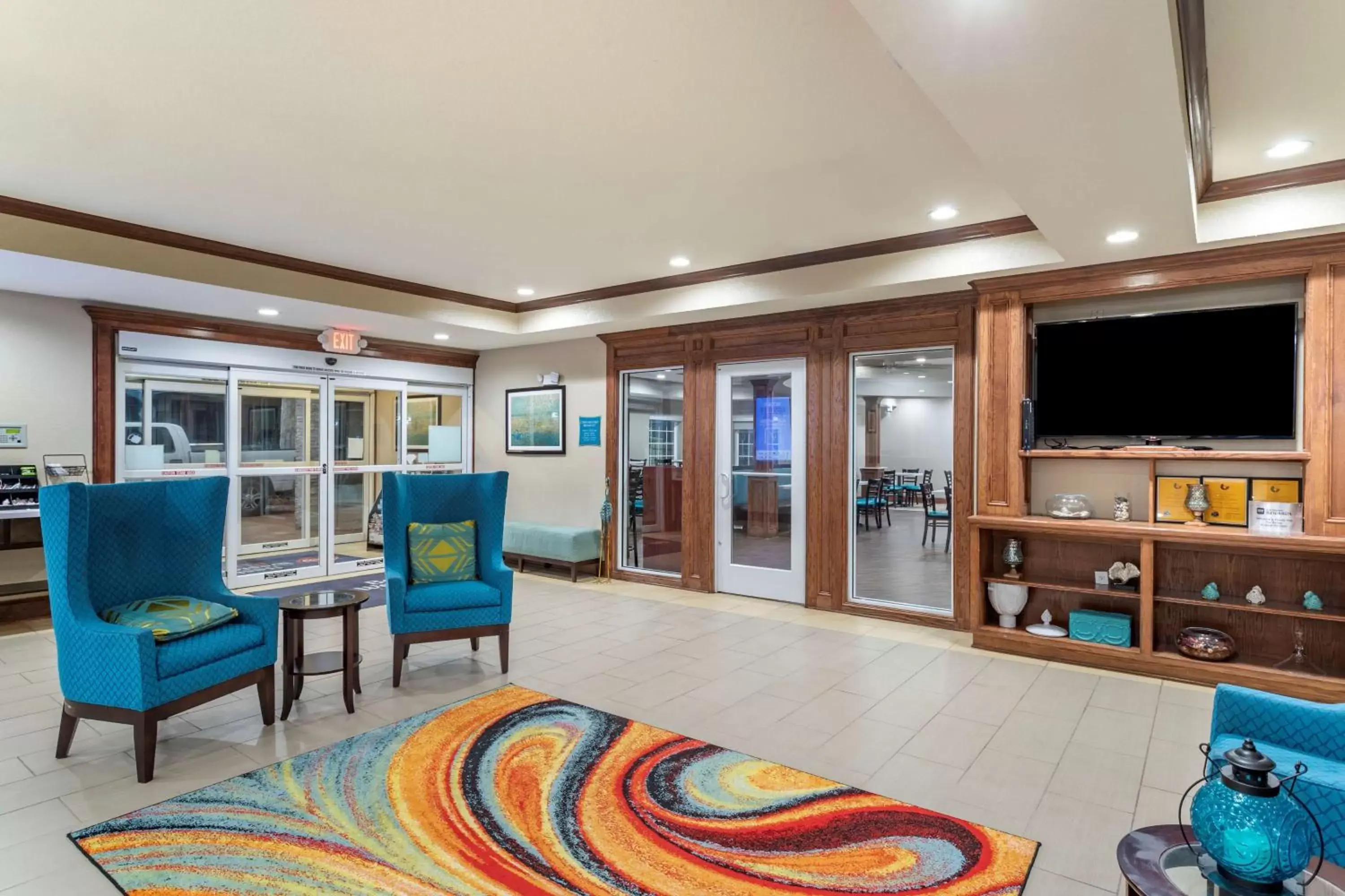 Lobby or reception, Seating Area in Best Western Plus Galveston Suites