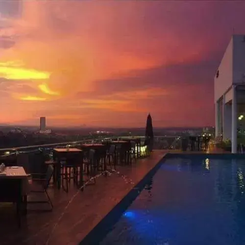 Swimming Pool in Amerin Hotel Johor Bahru
