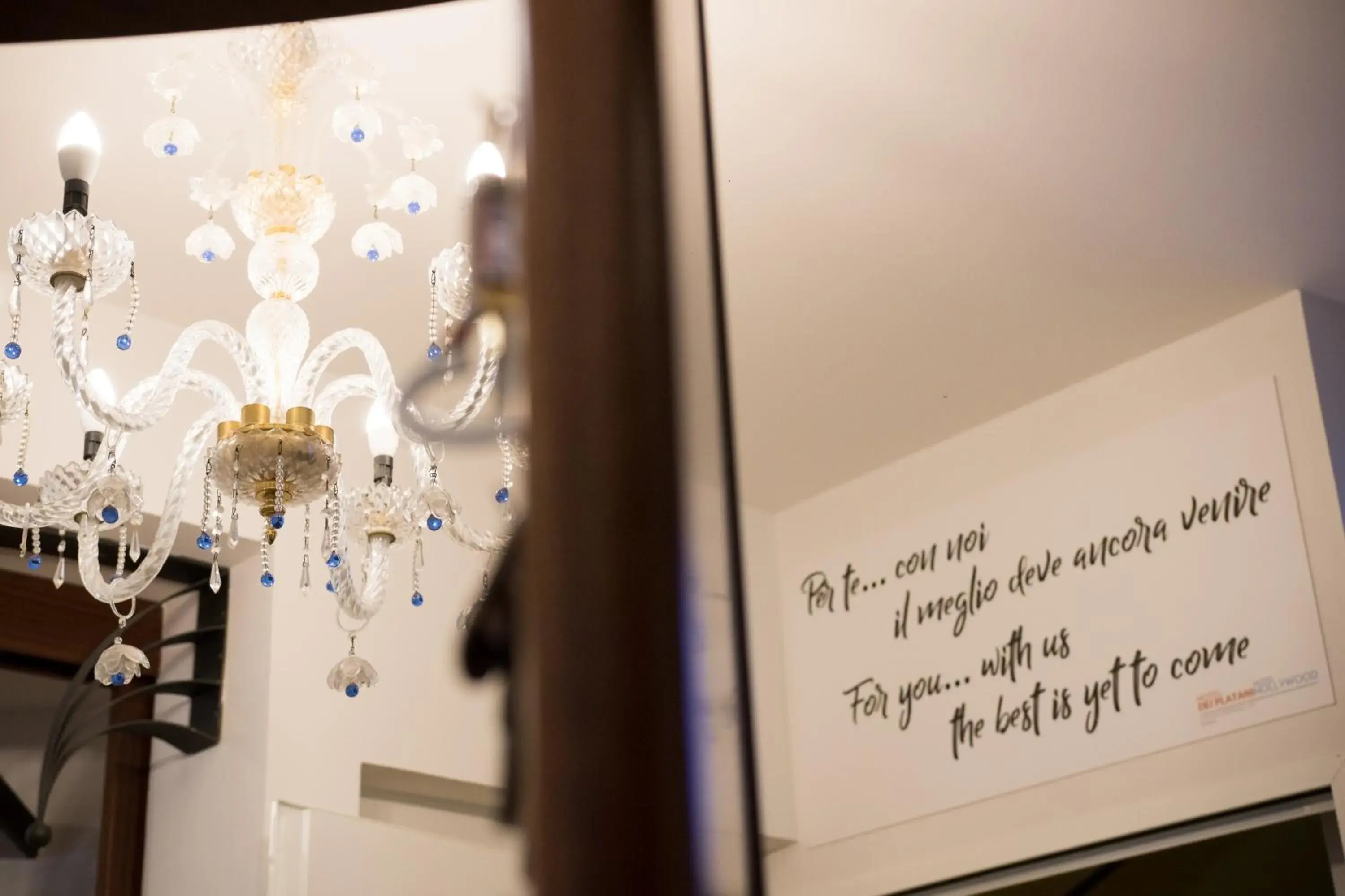 Lobby or reception in Hotel Dei Platani Lobby or reception in Hotel Dei Platani