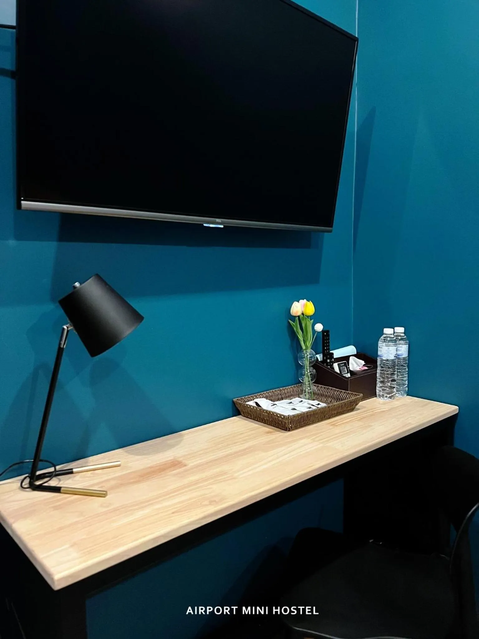 TV and multimedia in Airport Mini Hostel at Don Muang Airport