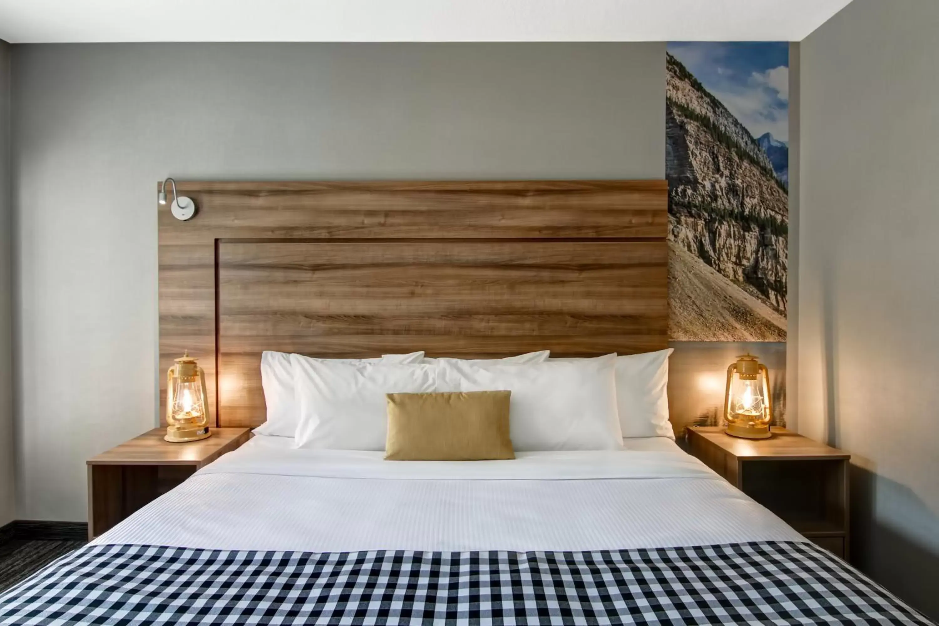 Bed in Canalta Lodge Bed in Canalta Lodge