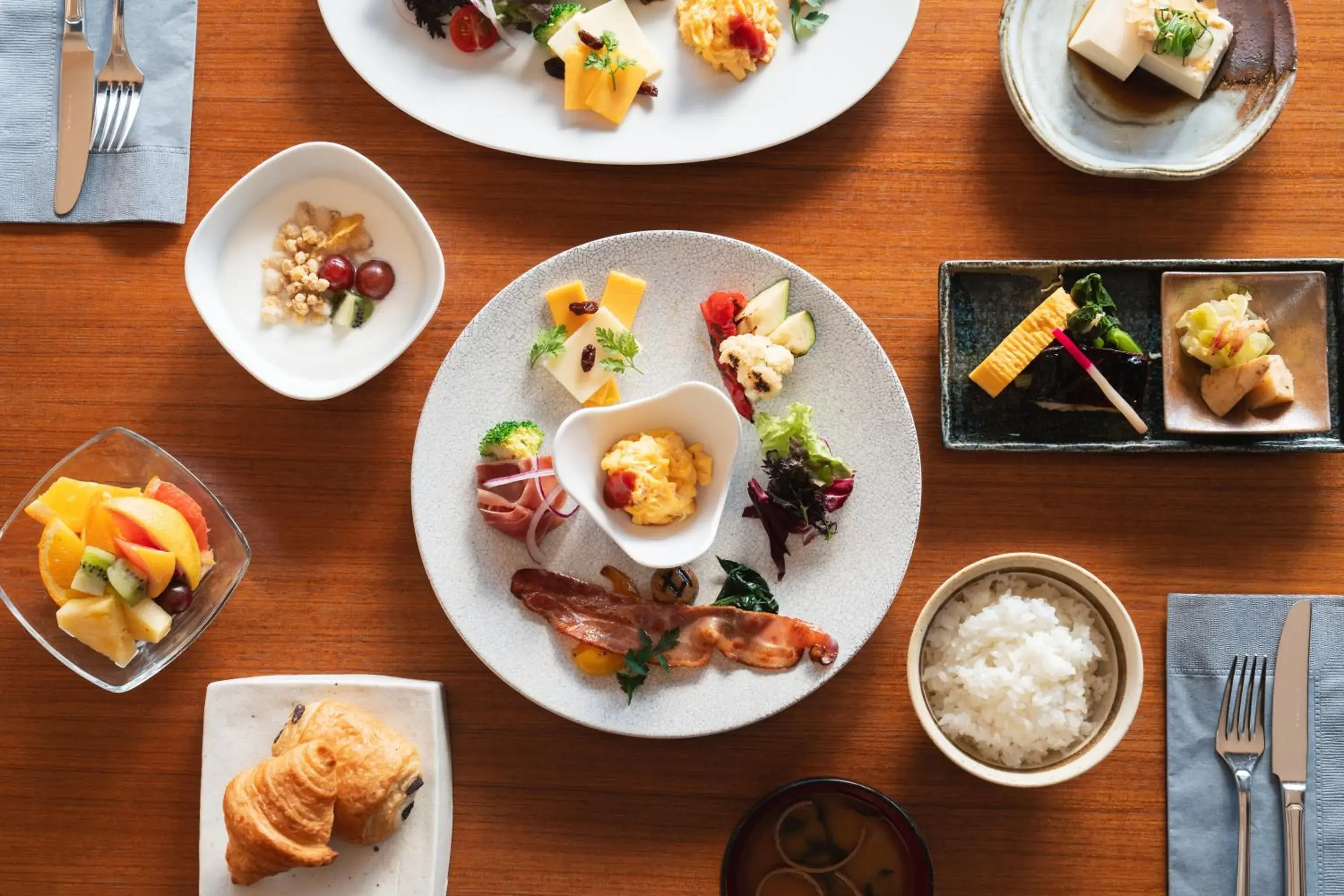 Breakfast in hotel kanra kyoto