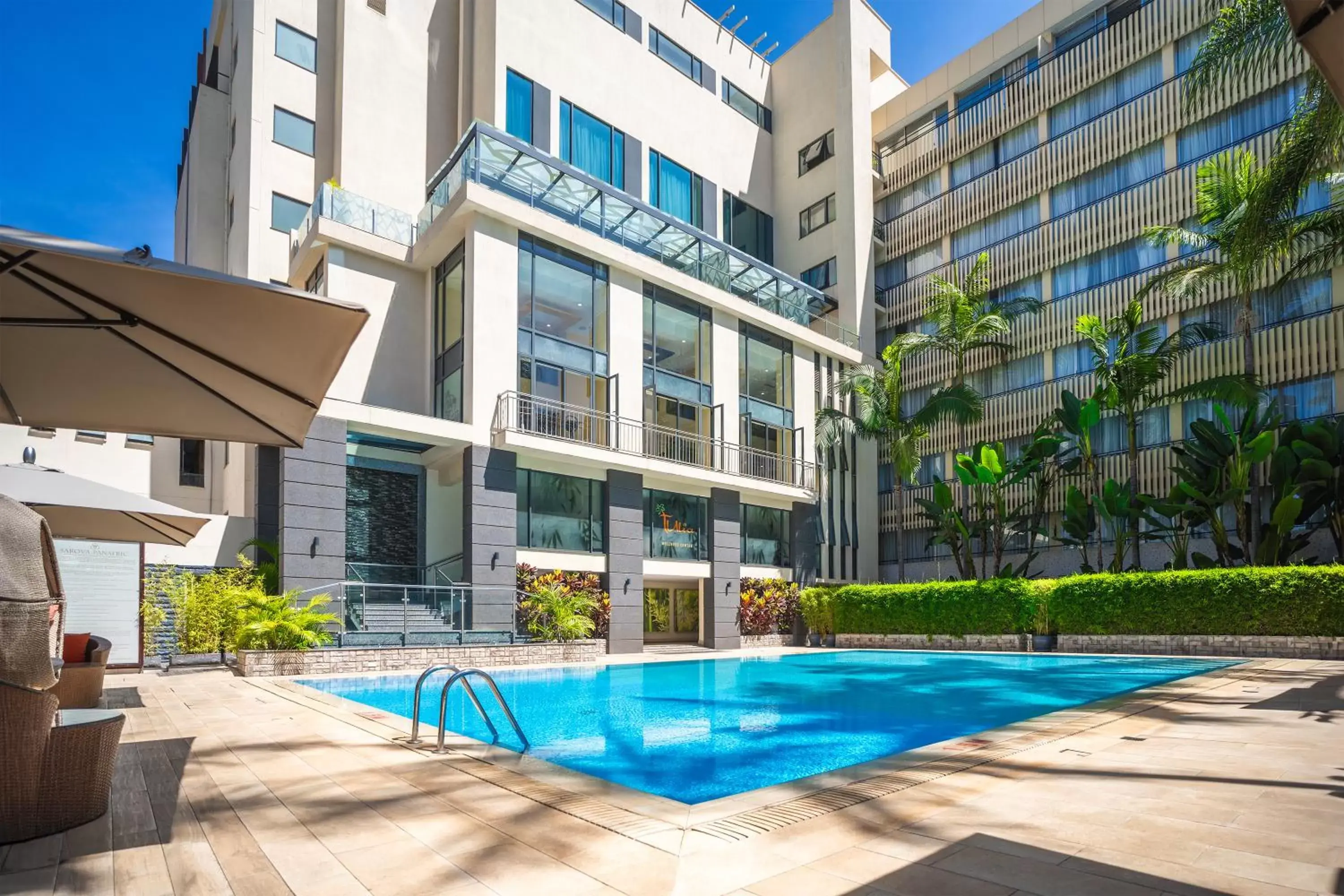 Property building, Swimming Pool in Sarova Panafric Hotel