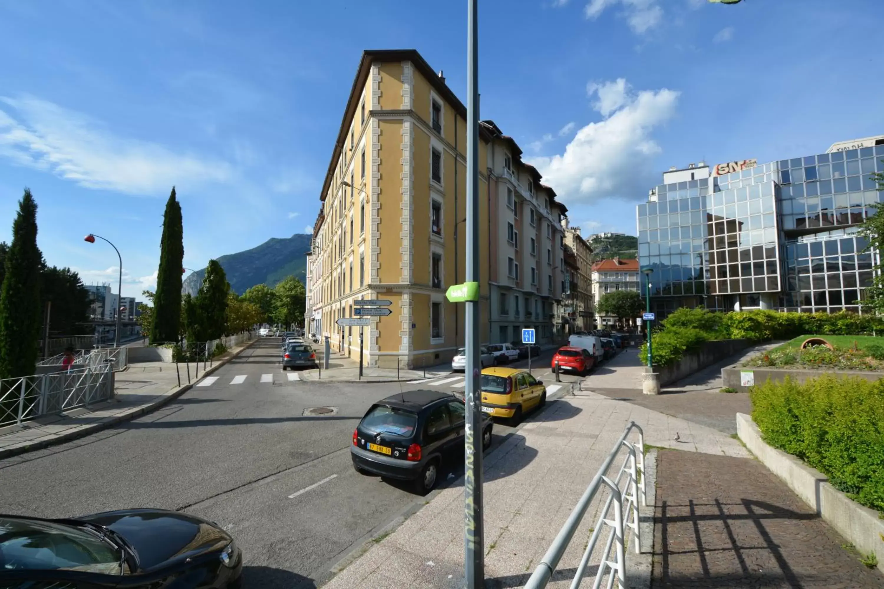 Facade/entrance in Hotel Lux