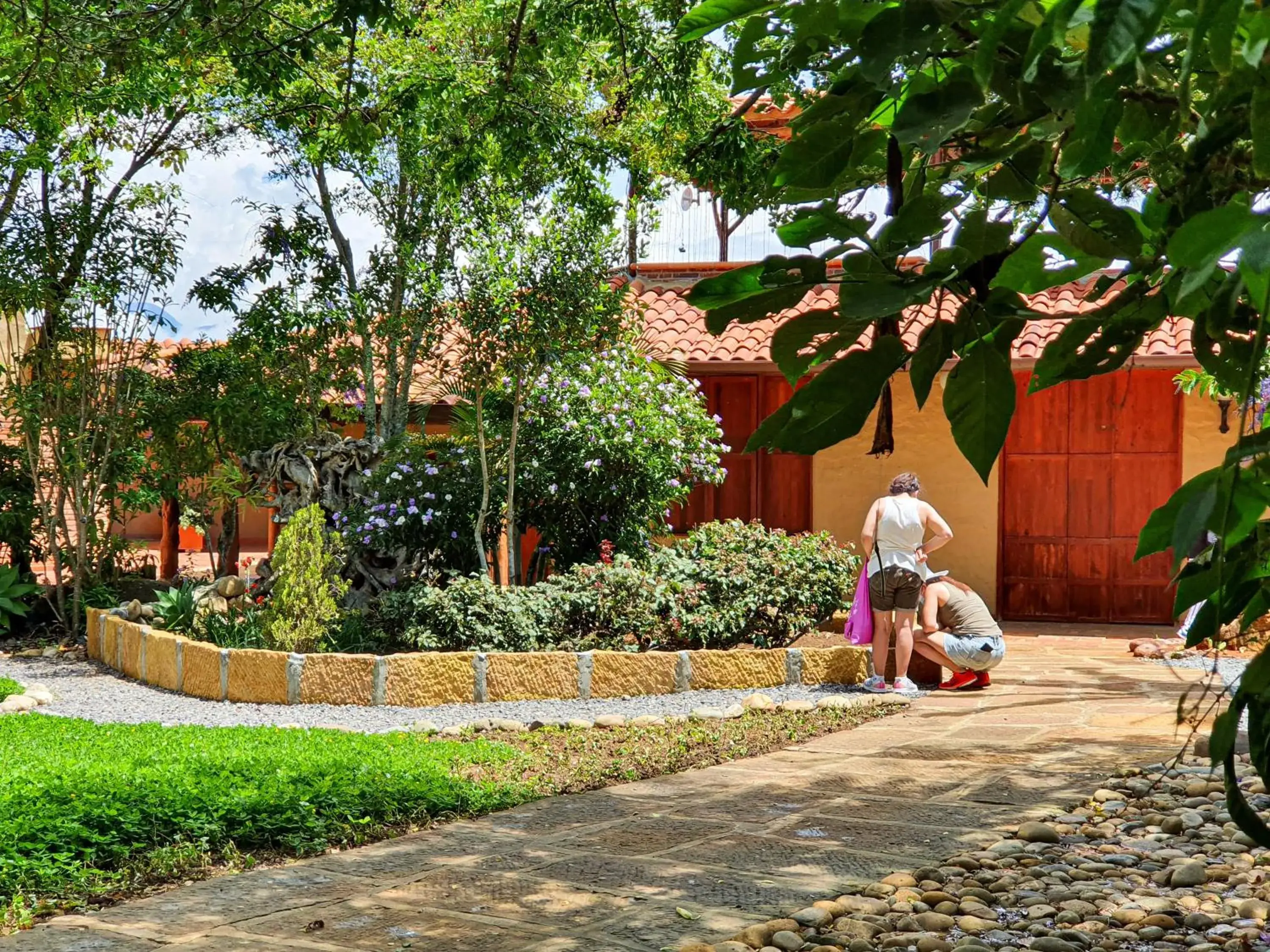 Natural landscape in Hotel Terra Barichara