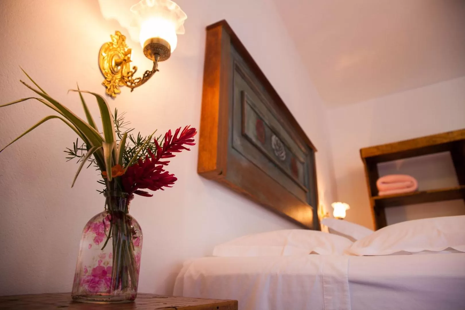 Photo of the whole room, Bed in Pousada Vila Rosada