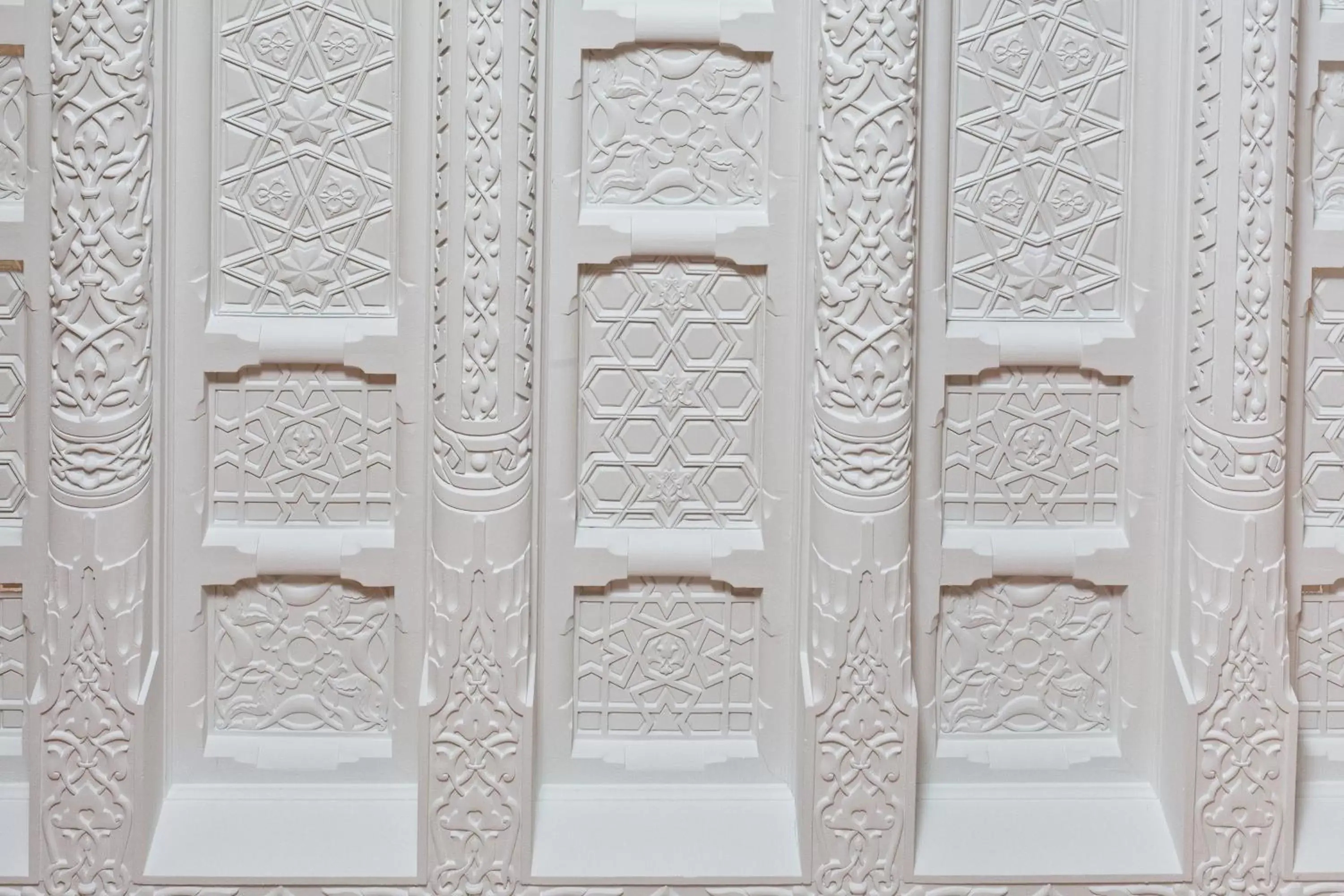 Decorative detail, Winter in Palazzo Lombardo
