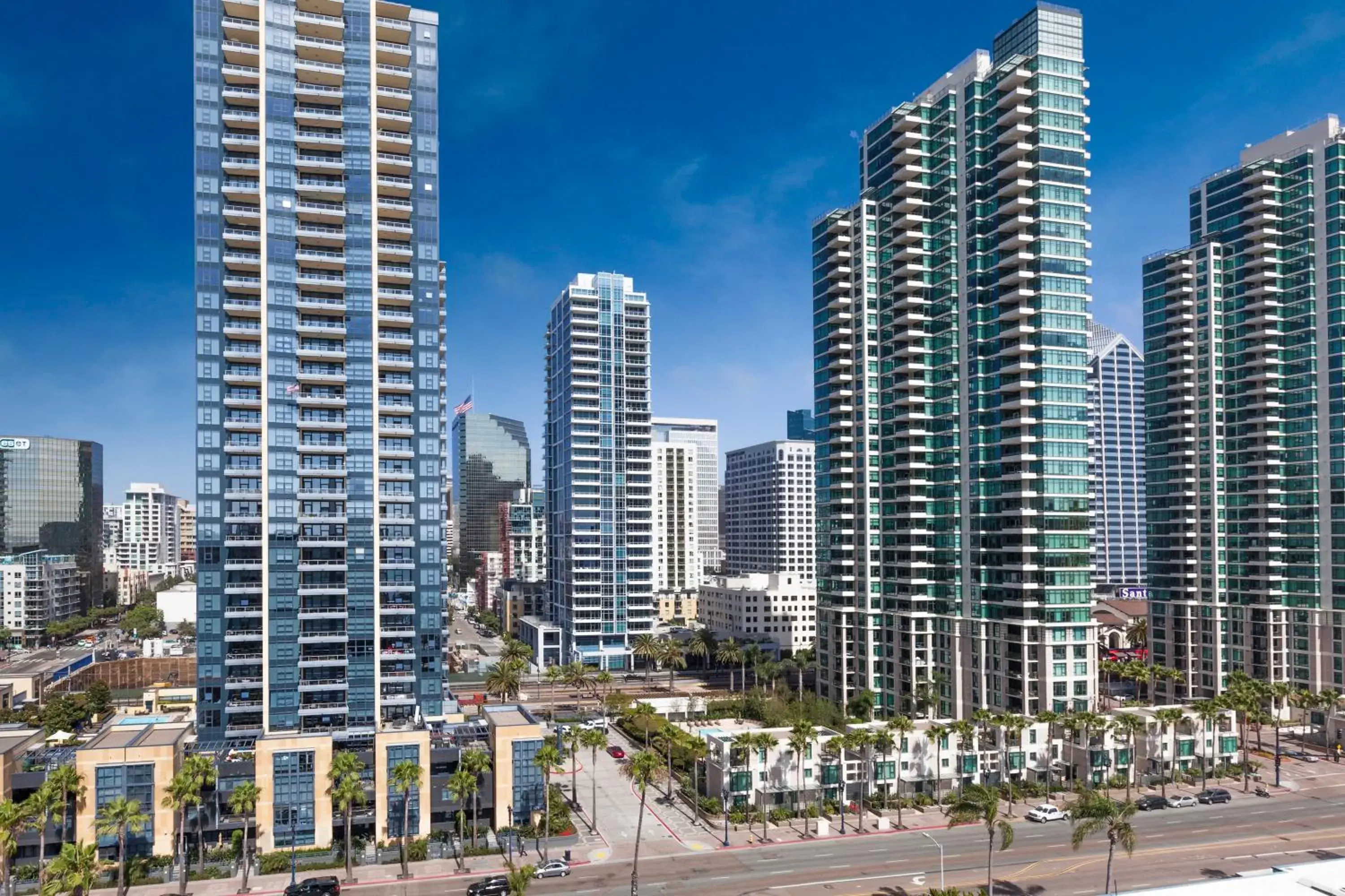 City view in Wyndham San Diego Bayside City view in Wyndham San Diego Bayside