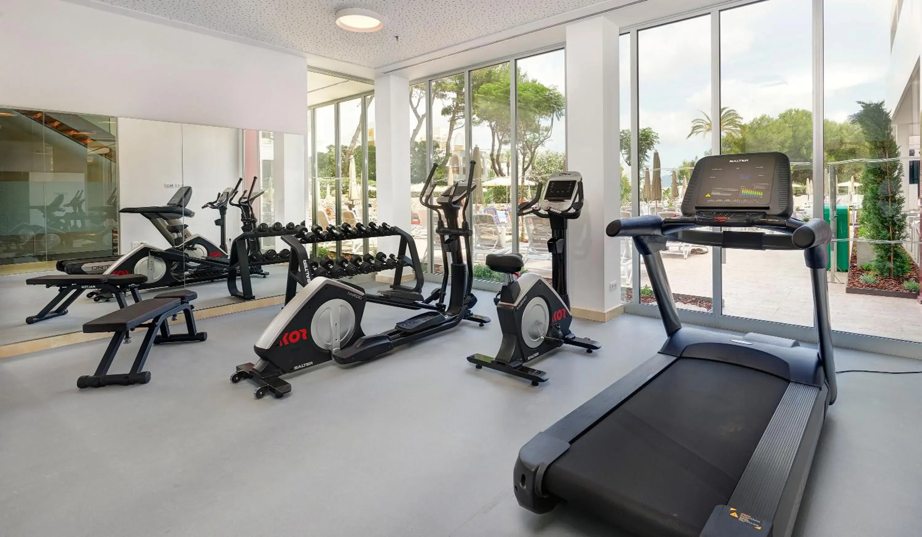 Fitness centre/facilities in Hipotels Bahia Cala Millor - Adults Only Fitness centre/facilities in Hipotels Bahia Cala Millor - Adults Only