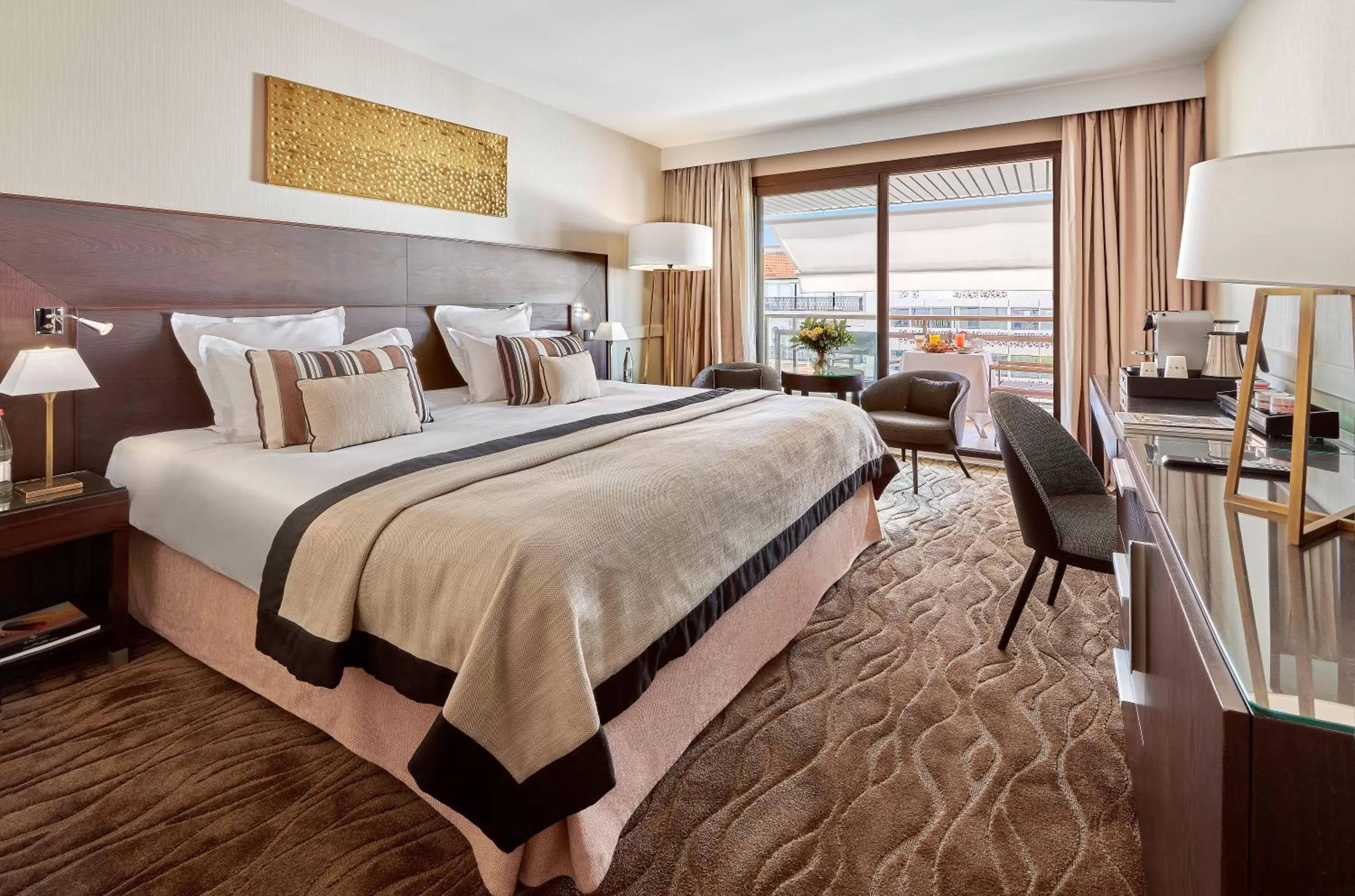 Superior Room City View With Terrace in Hôtel Barrière Le Gray d'Albion