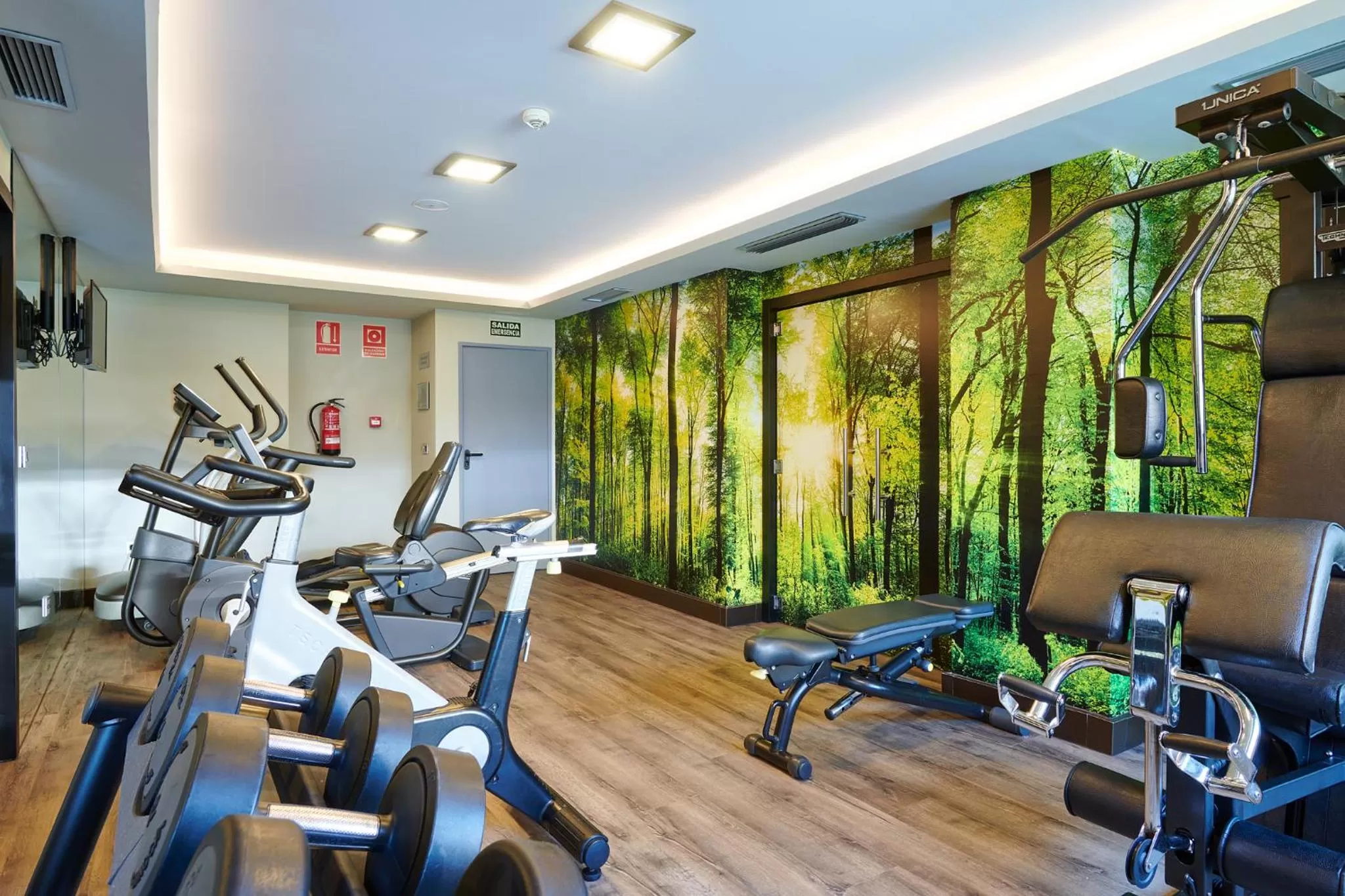 Fitness centre/facilities in Gran Hotel Luna de Granada