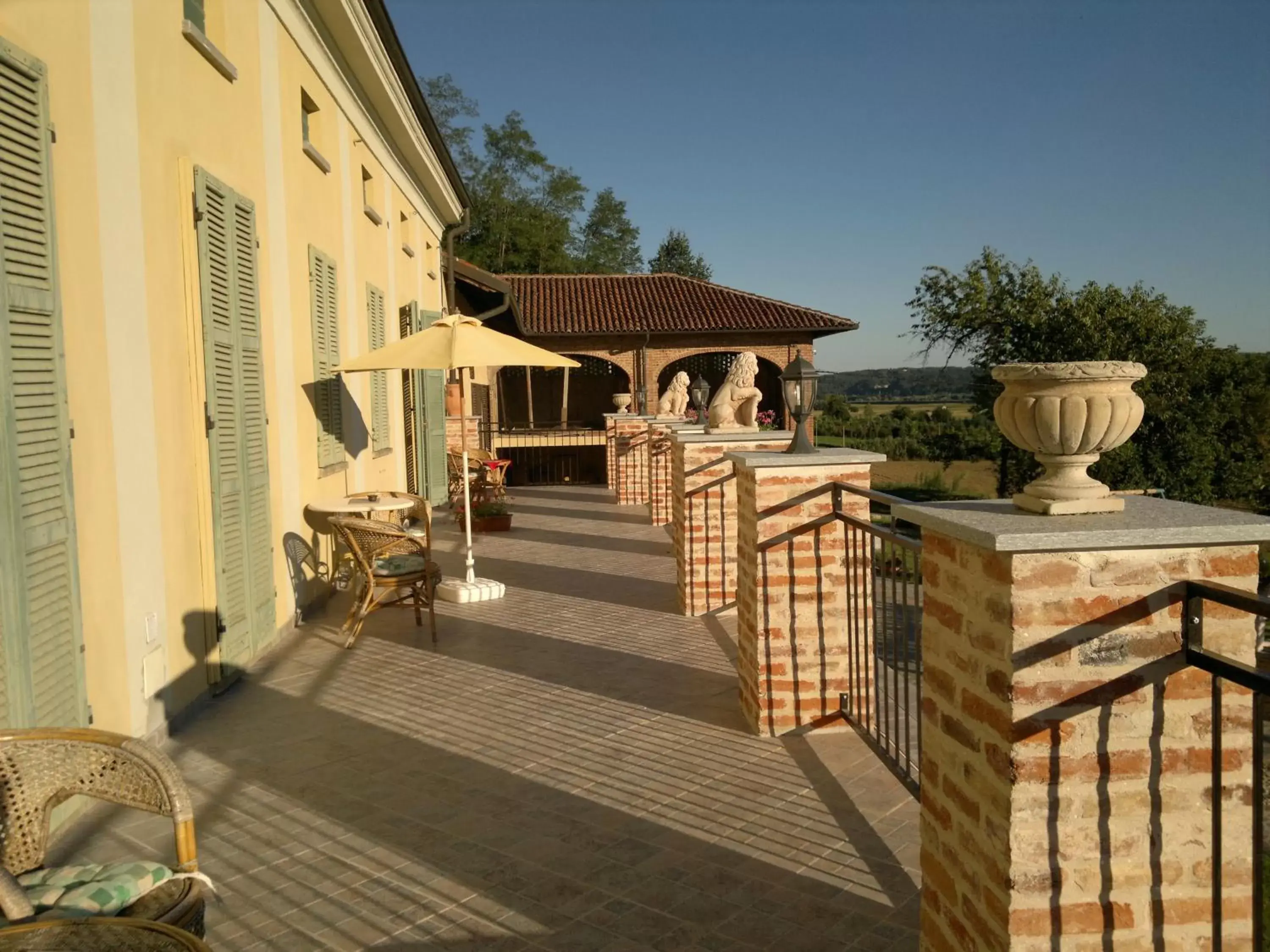 Facade/entrance in Casa Tavasso