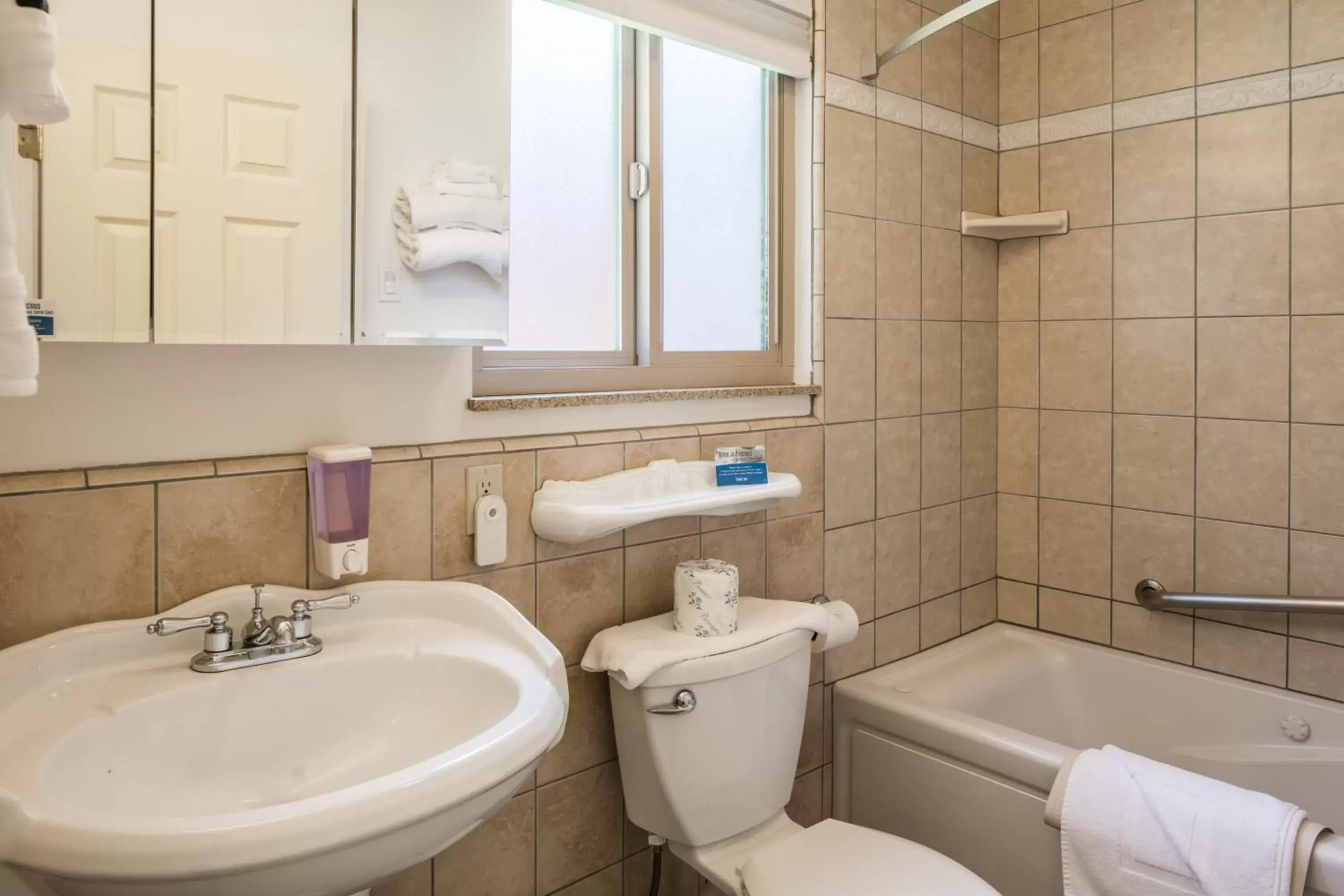 Bathroom in Andril Fireplace Cottages