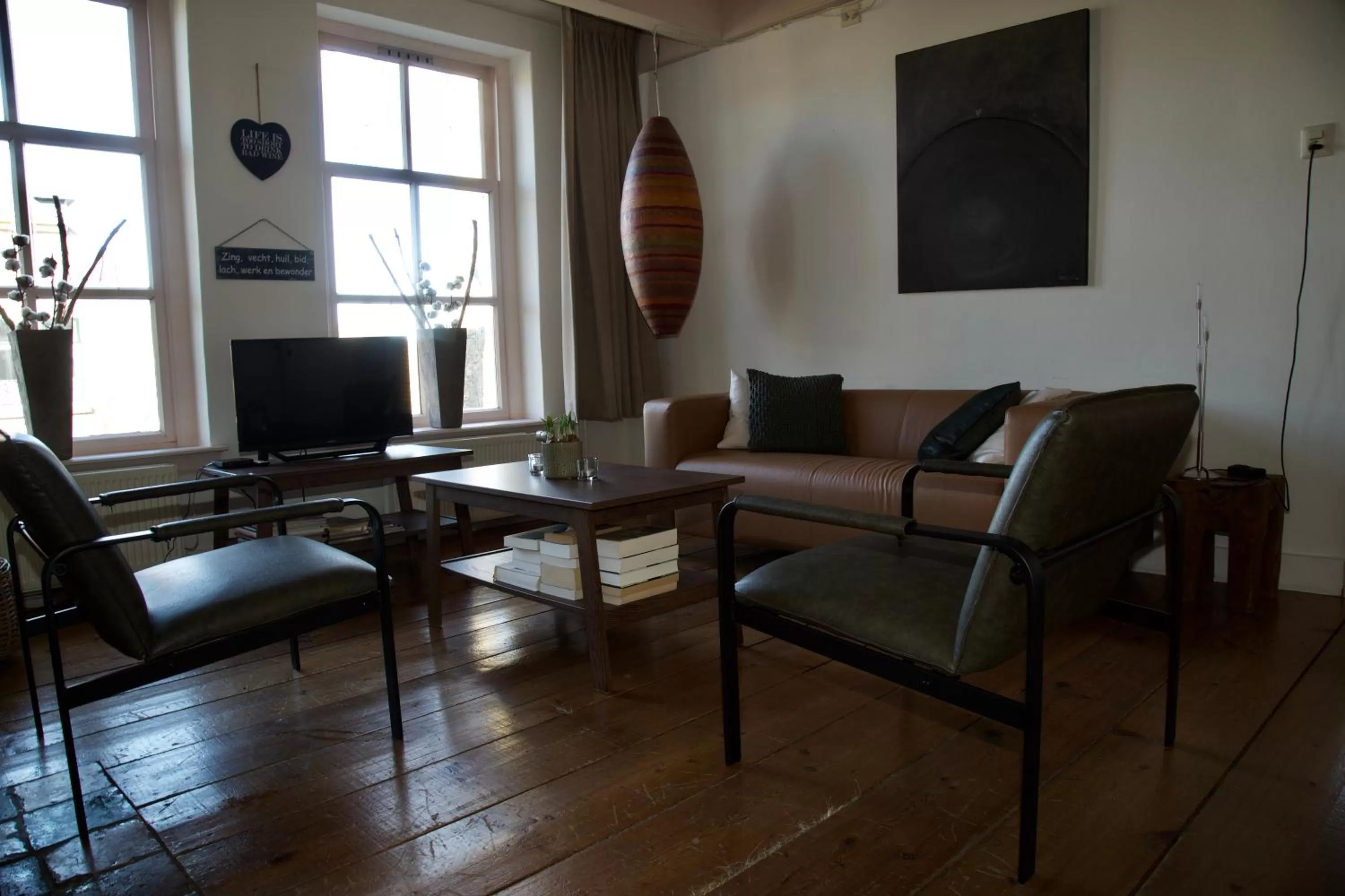 Living room, Seating Area in Logement Alde Leie