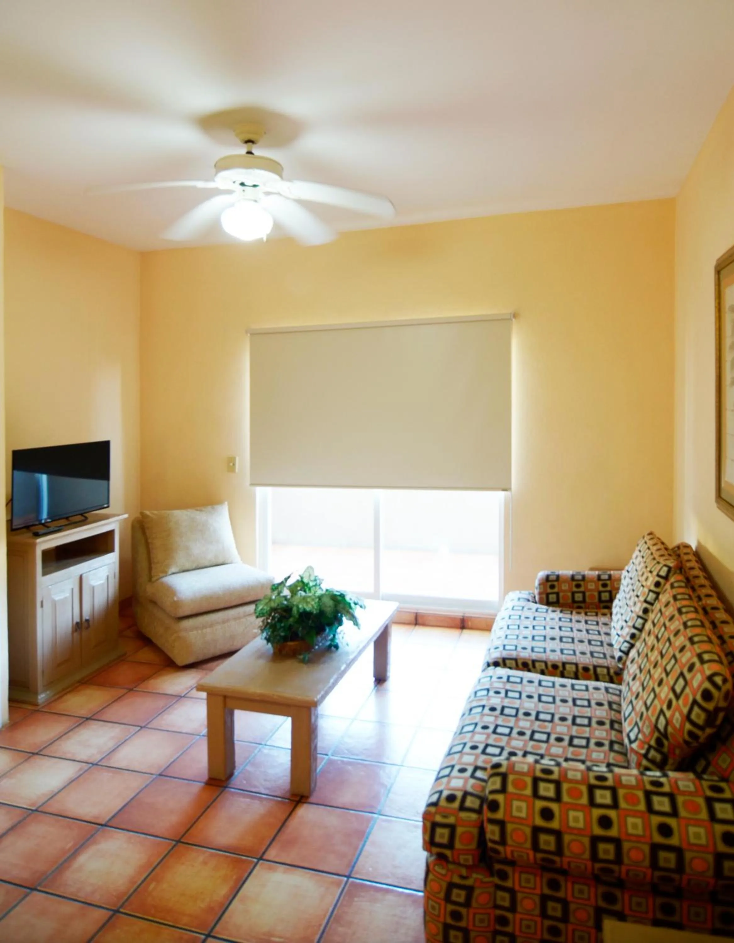 Seating area in Suites Las Palmas