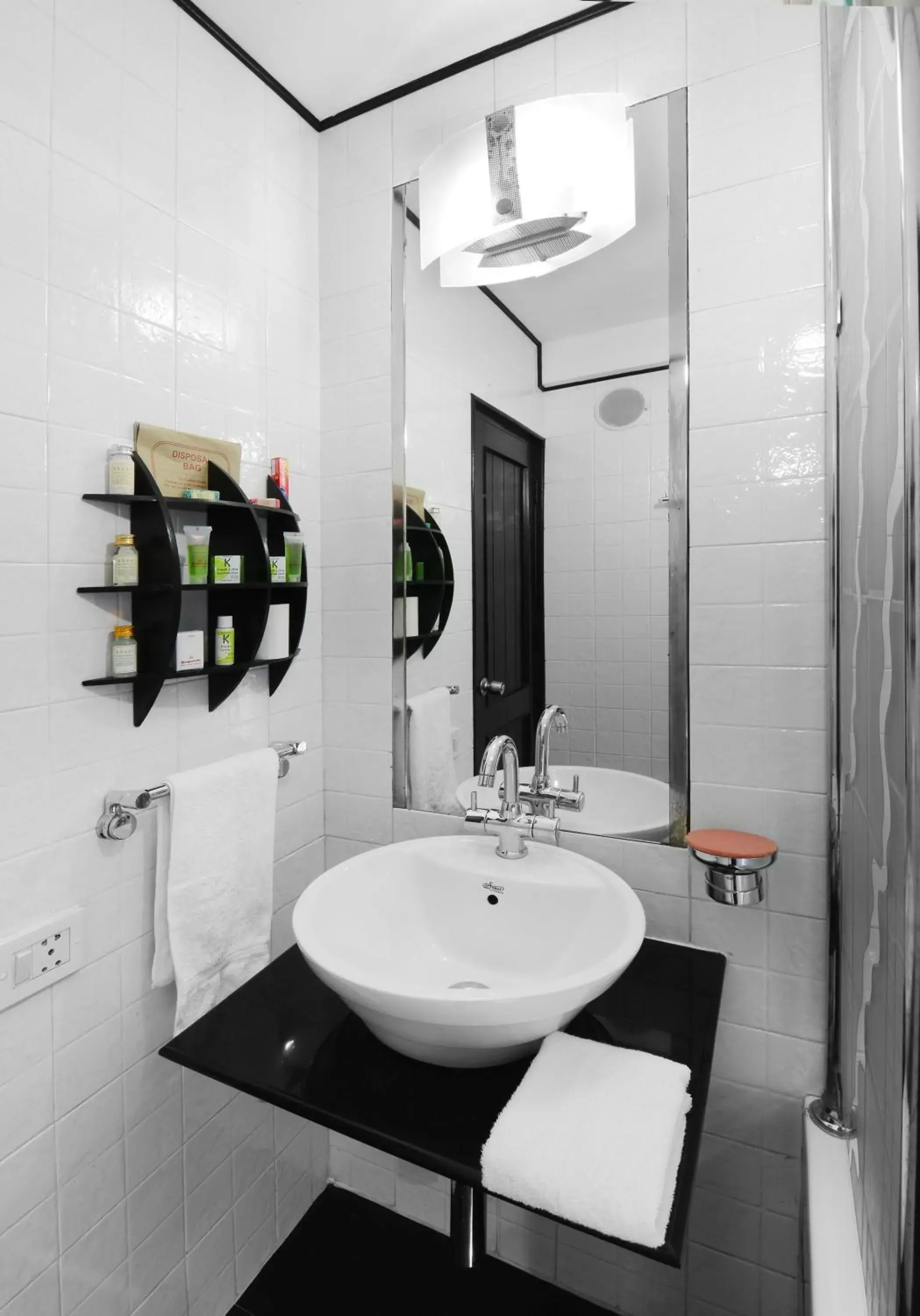Bathroom in Honeymoon Inn - Manali