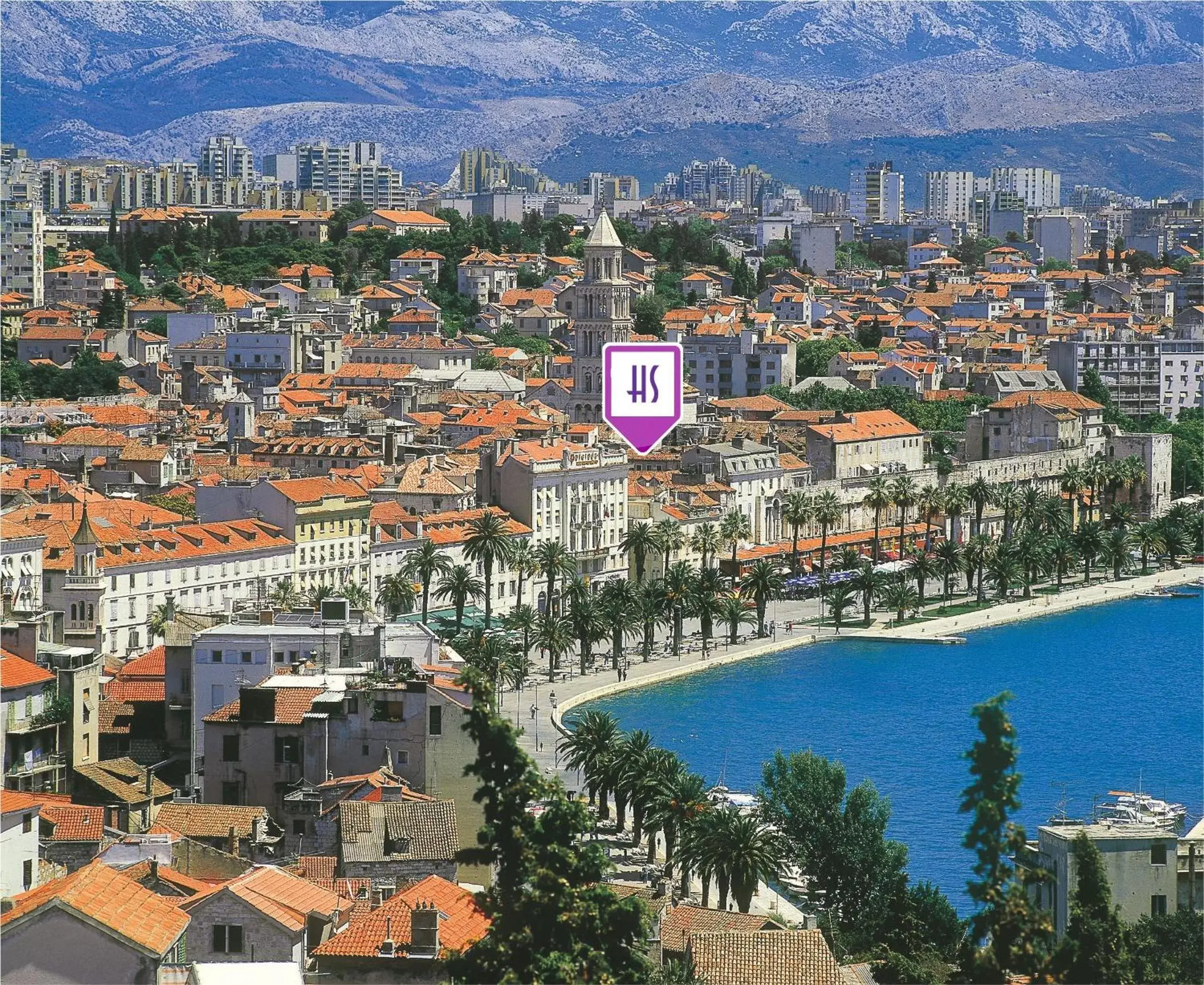 Nearby landmark, Bird's-eye View in Slavija Culture Heritage Hotel