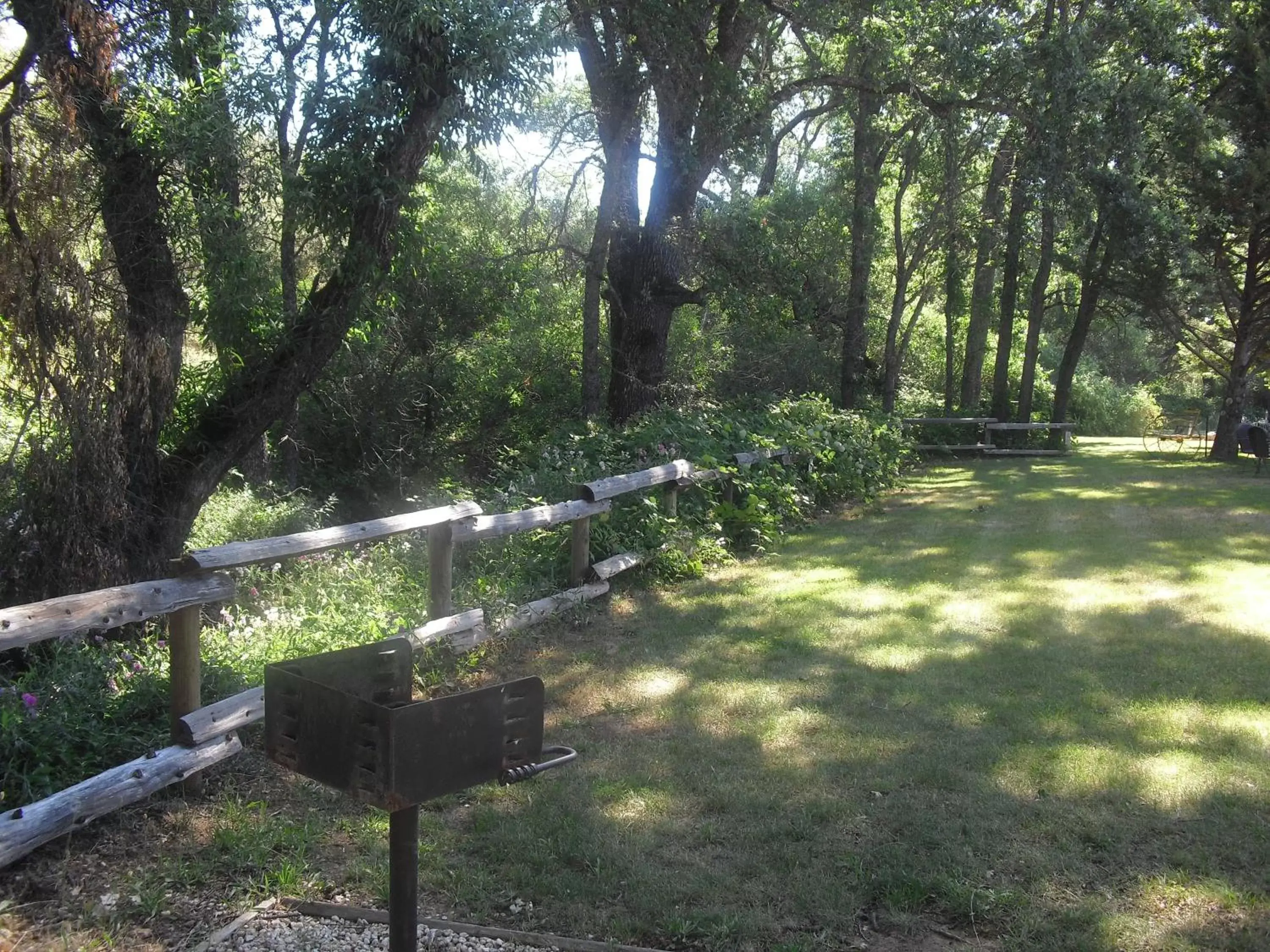 Garden in Creekside Lodge