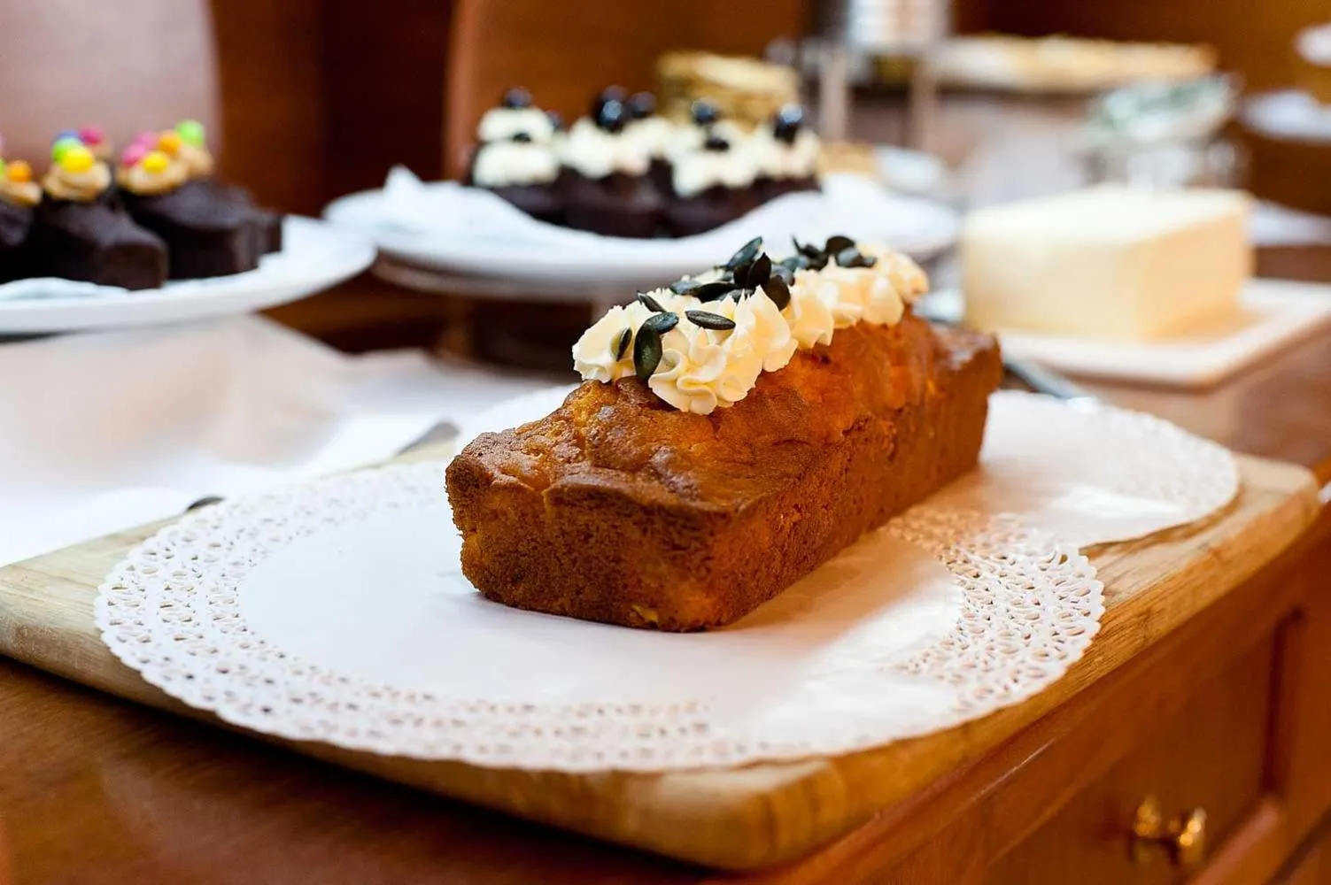 Food close-up in Nouvel Hotel Des Bains