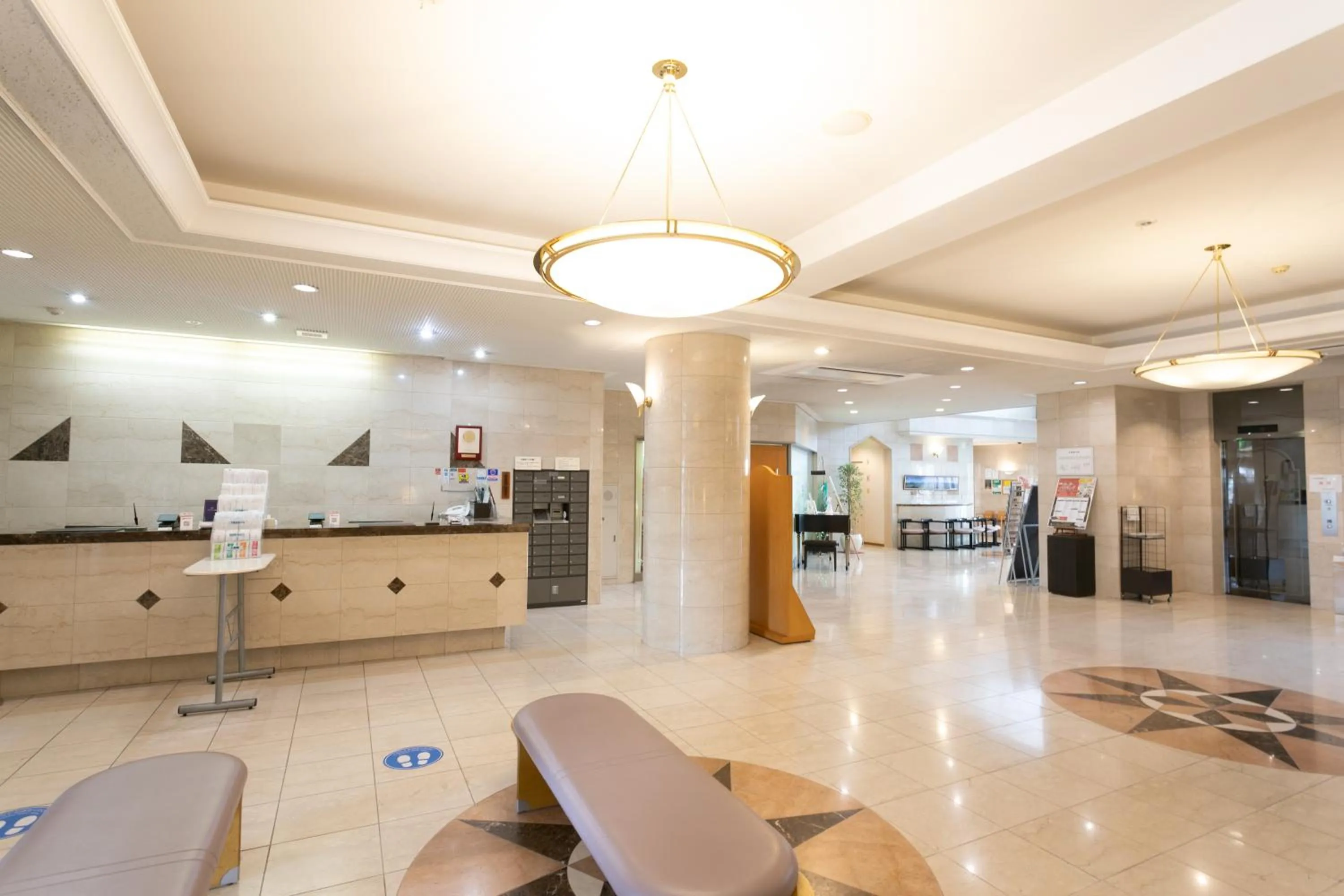 Lobby or reception in Hotel Montagne Matsumoto