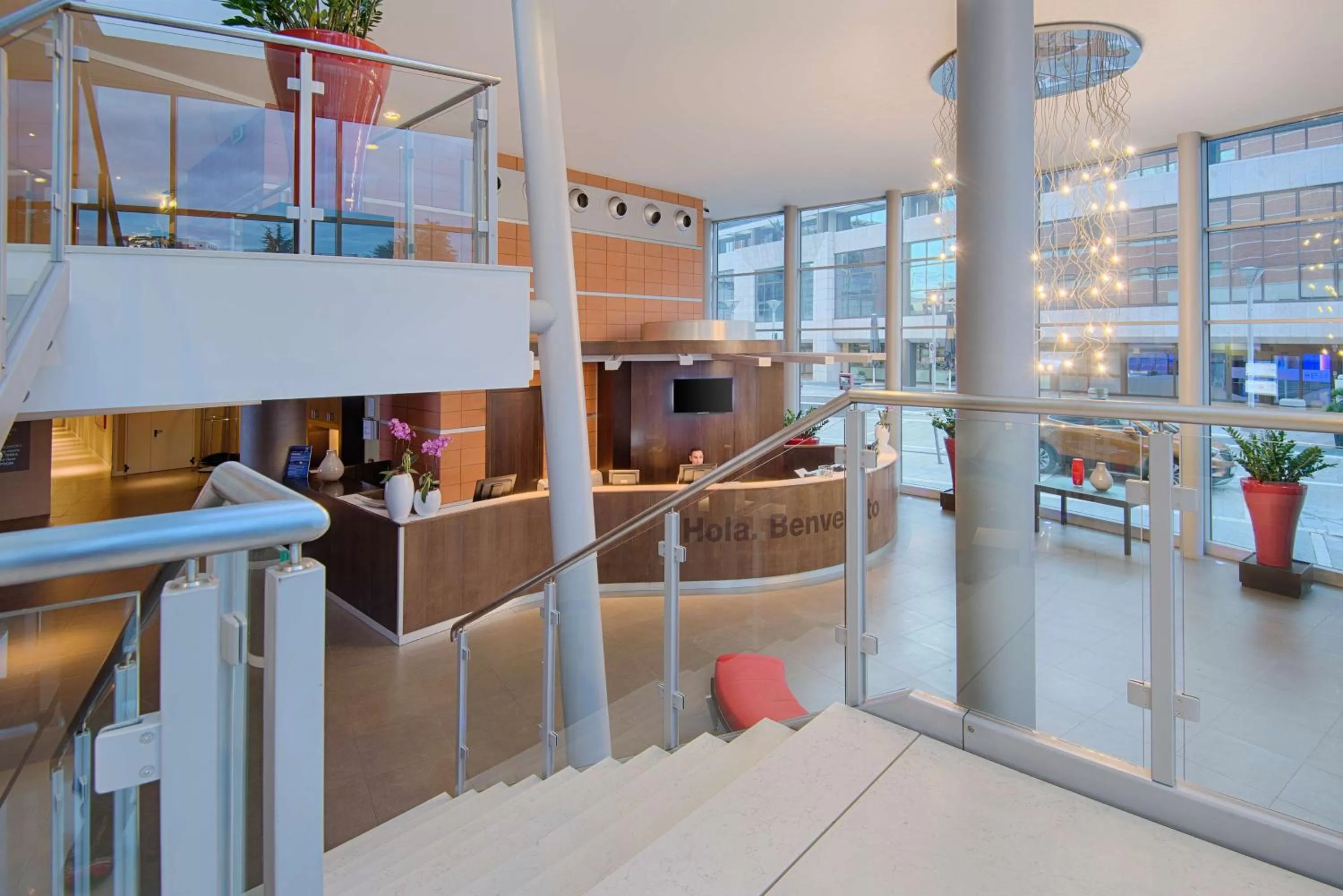 Lobby or reception in Savhotel Mantegna Padova