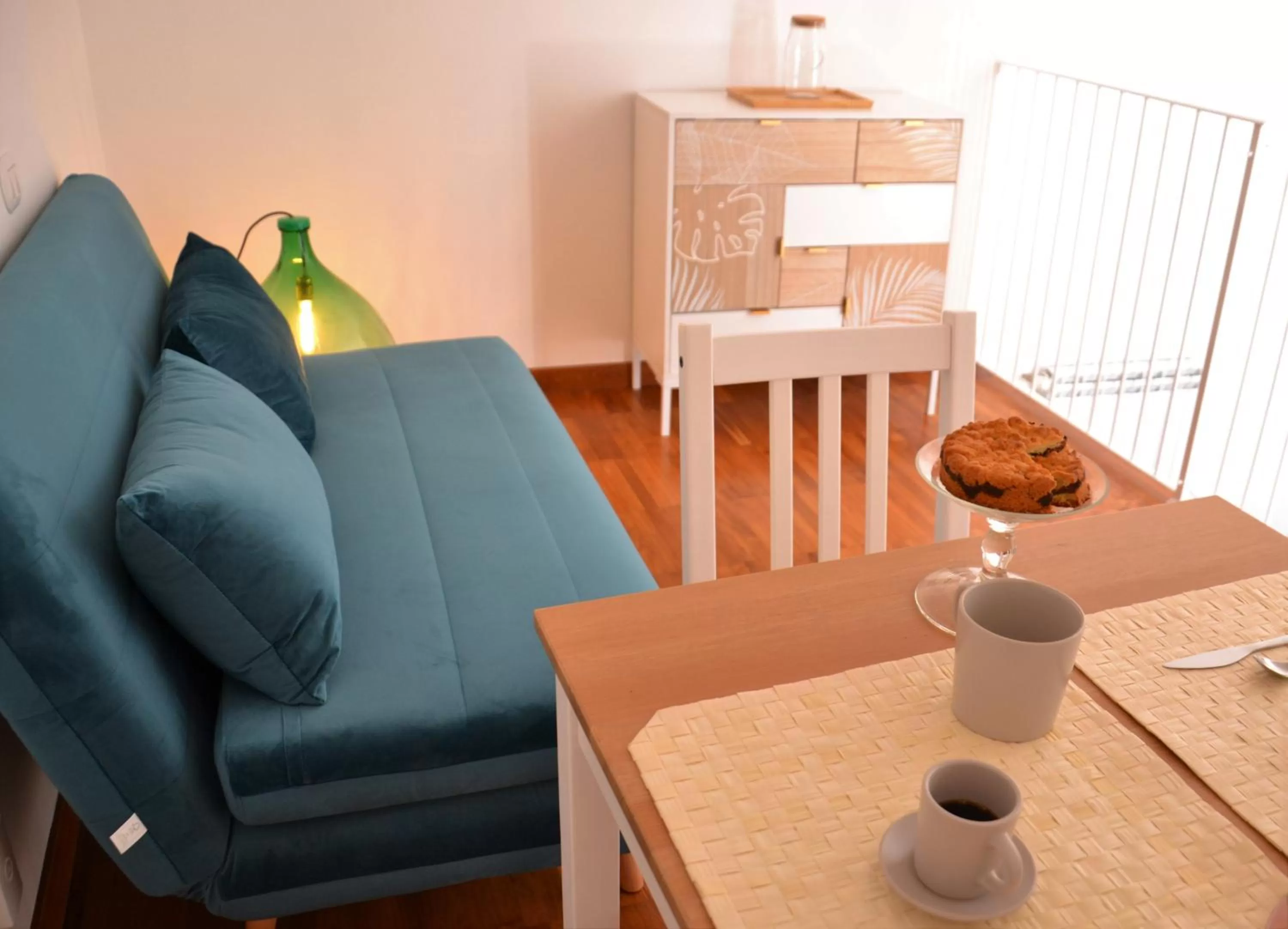 Bed, Seating Area in A Regola D'Arte Dimora