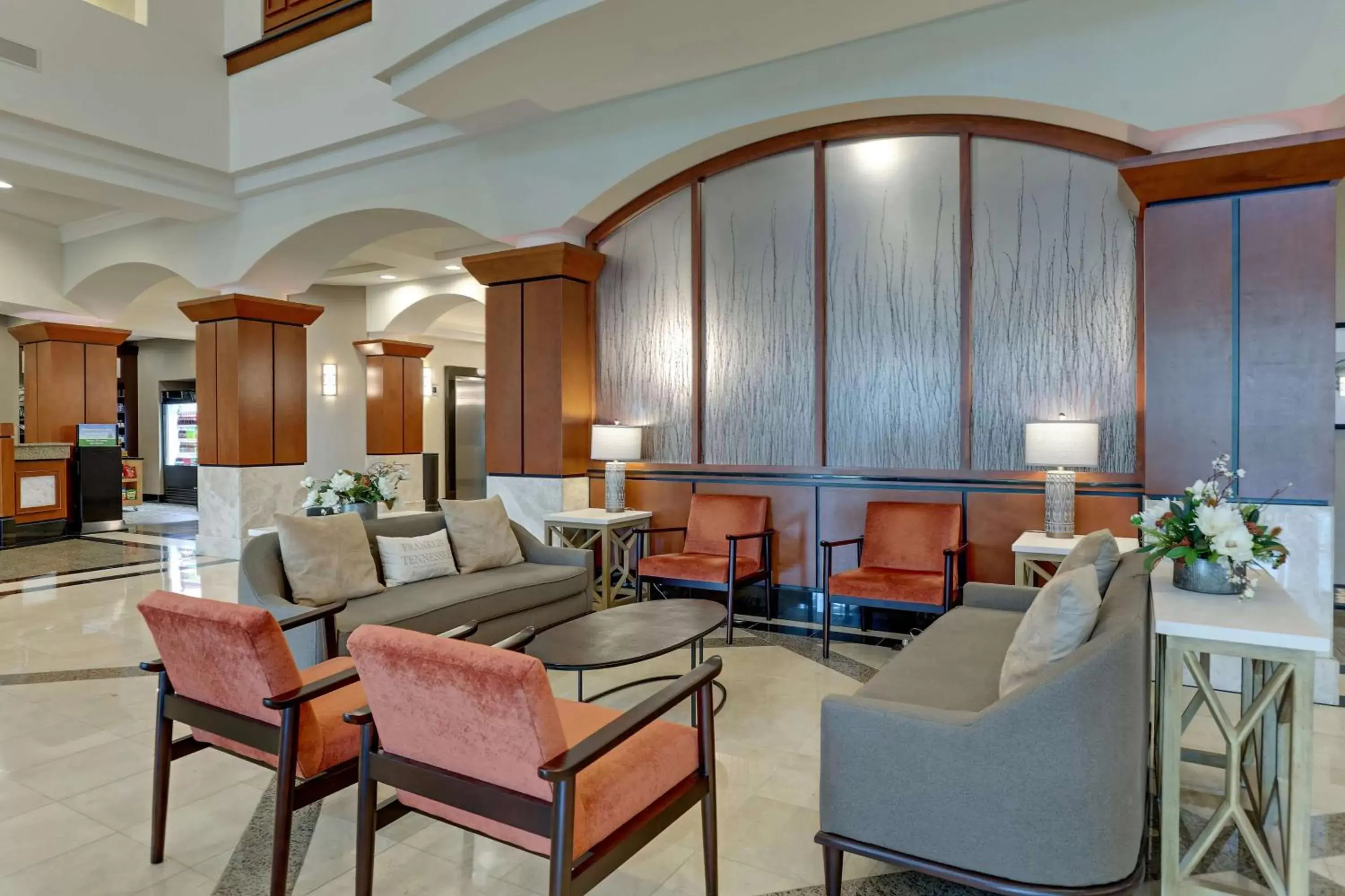 Lobby or reception, Seating Area in Drury Plaza Hotel Nashville Franklin