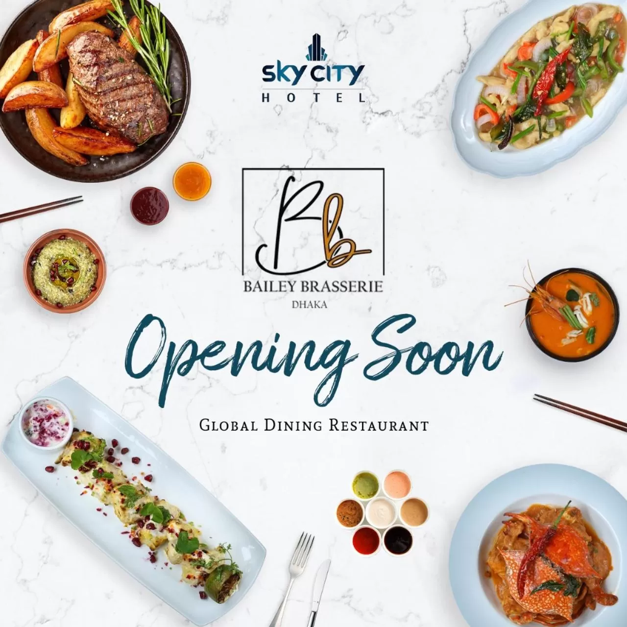 Restaurant/places to eat in Sky City Hotel Dhaka