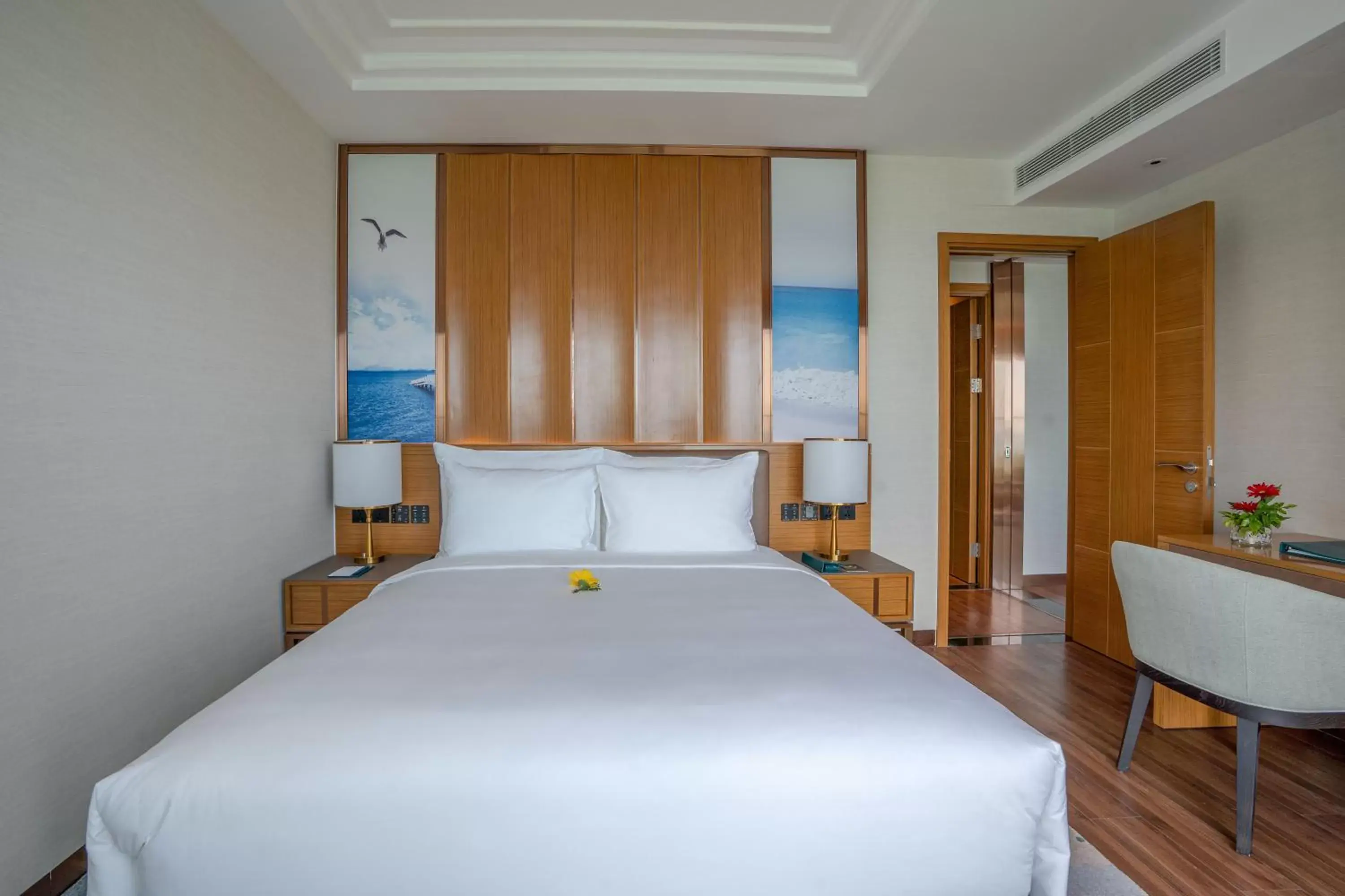 Bed in Grand Hyams Hotel - Quy Nhon Beach