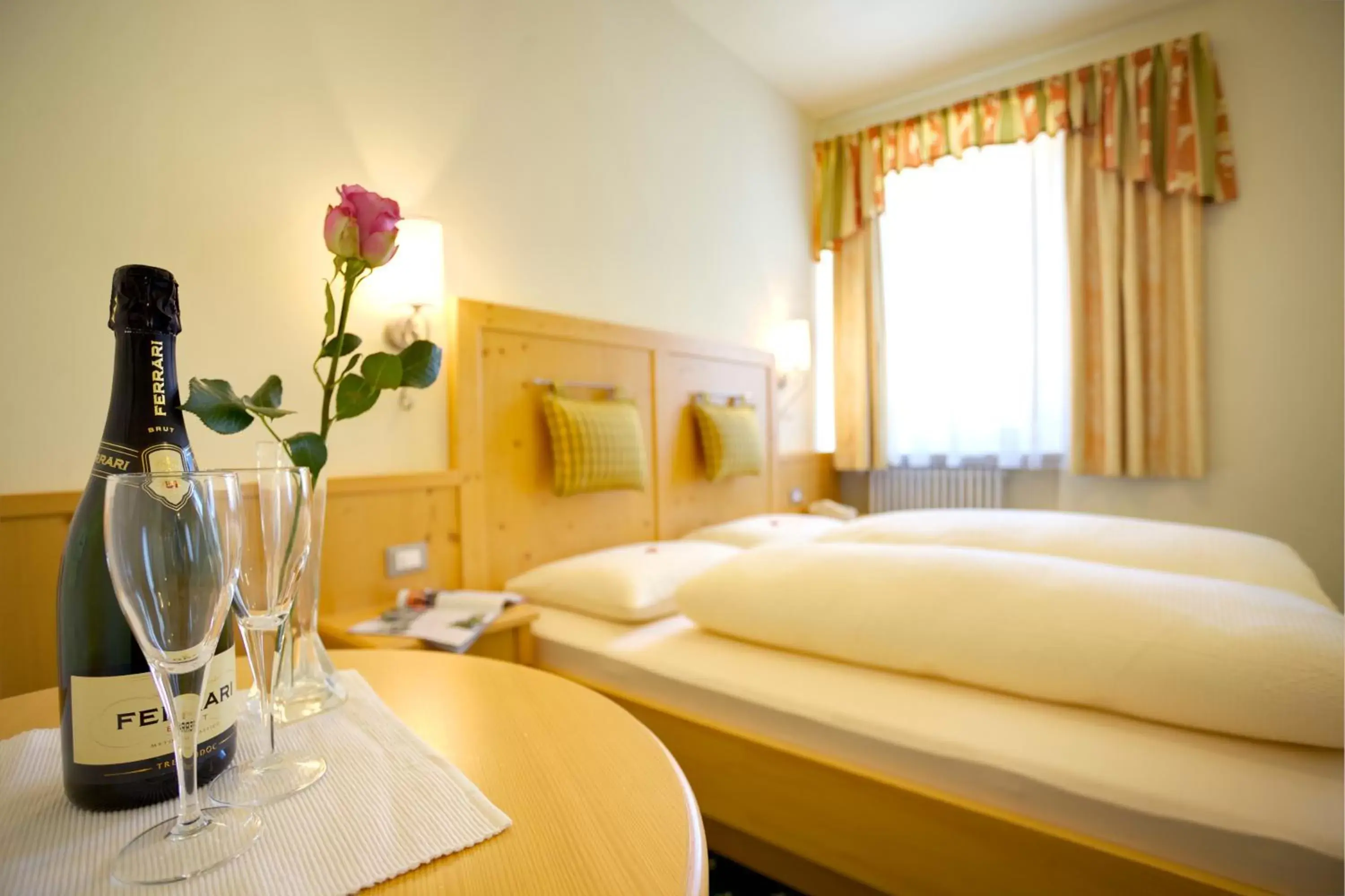 Bedroom, Bed in Hotel Castel Latemar