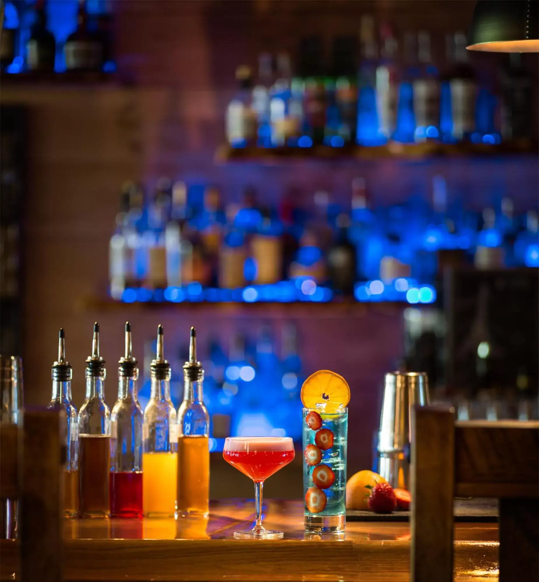 Lounge or bar in The Whiteface Lodge Lounge or bar in The Whiteface Lodge