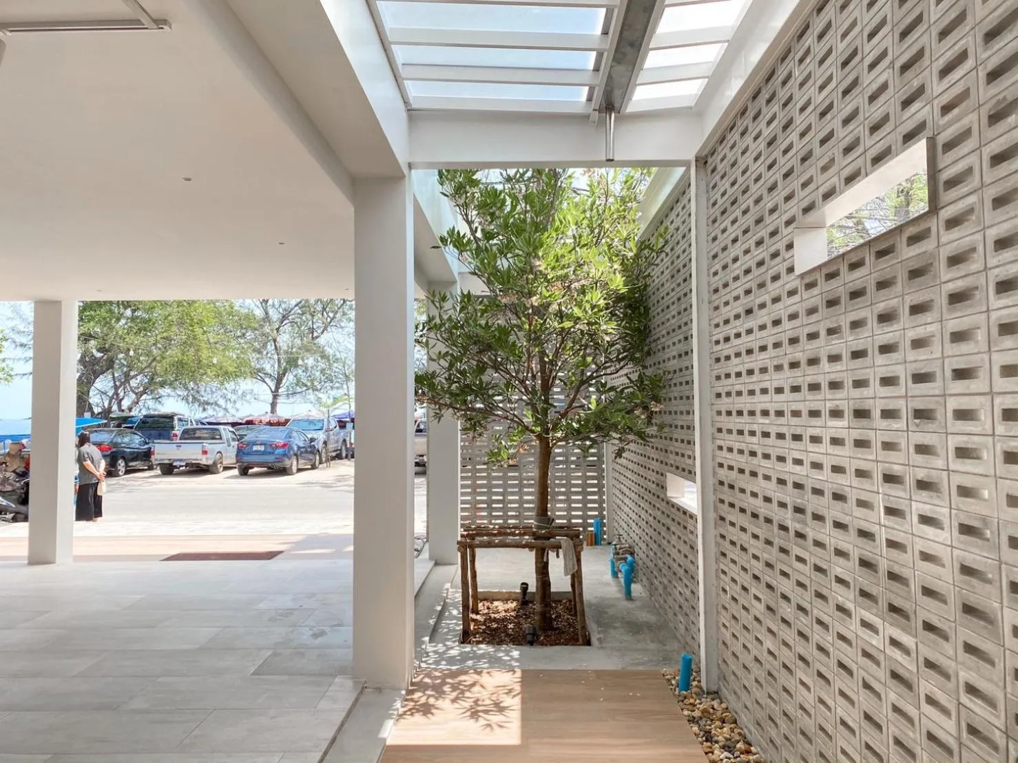 Facade/entrance in Nirundorn Resort Chaam