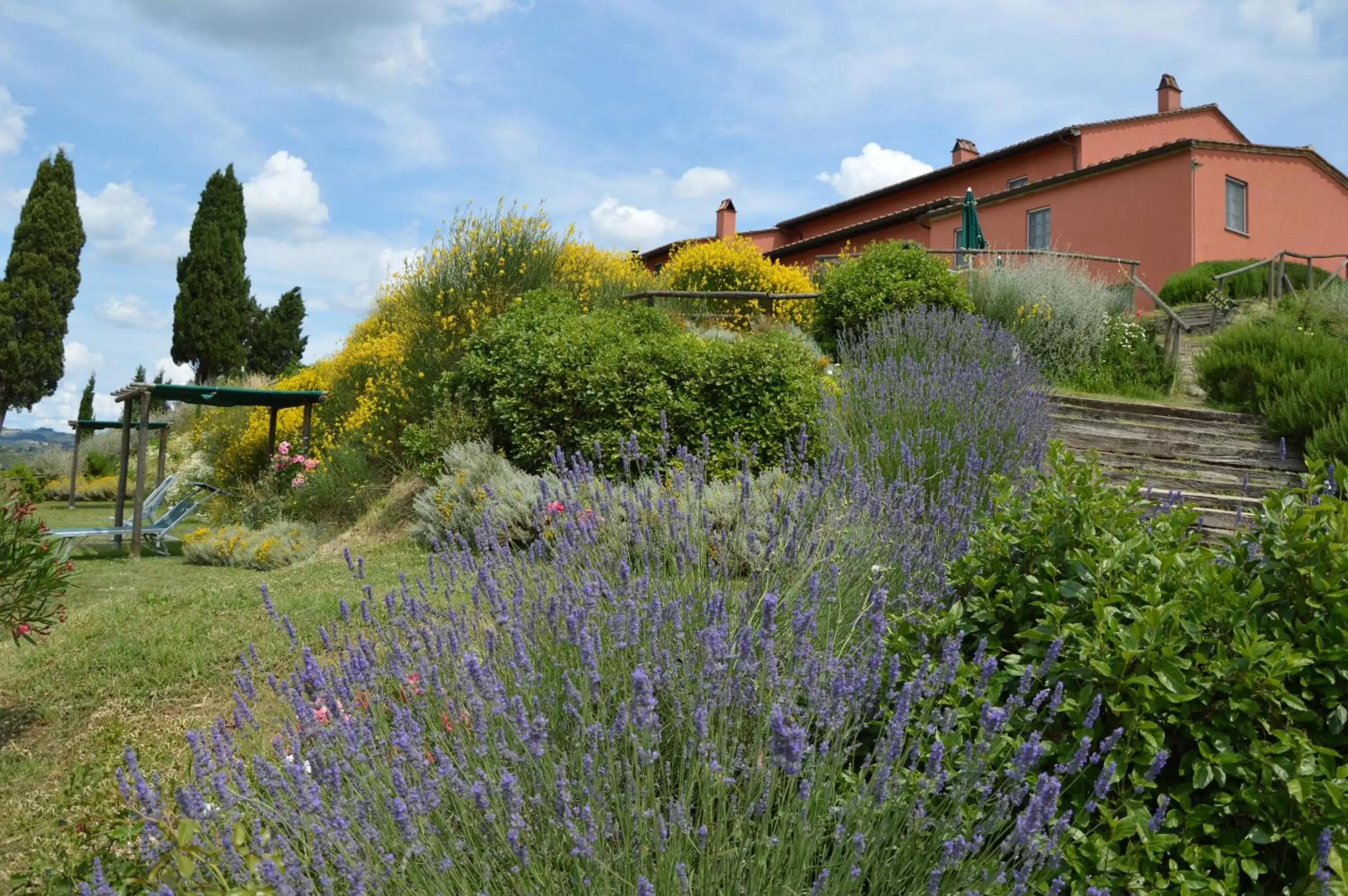 Garden, Property Building in Podere Benintendi