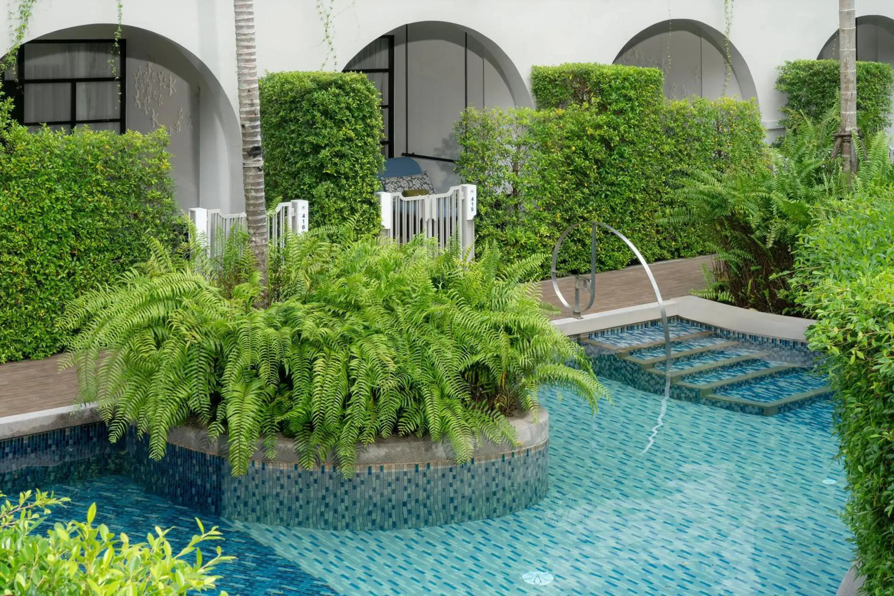 Facade/entrance in Melia Koh Samui Facade/entrance in Melia Koh Samui