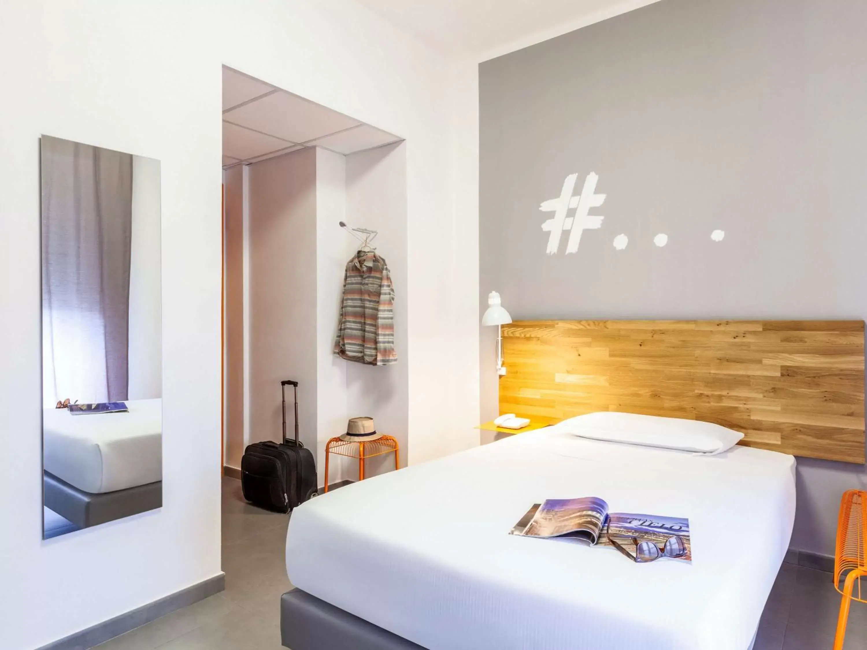 Bed in Ibis Styles Brindisi