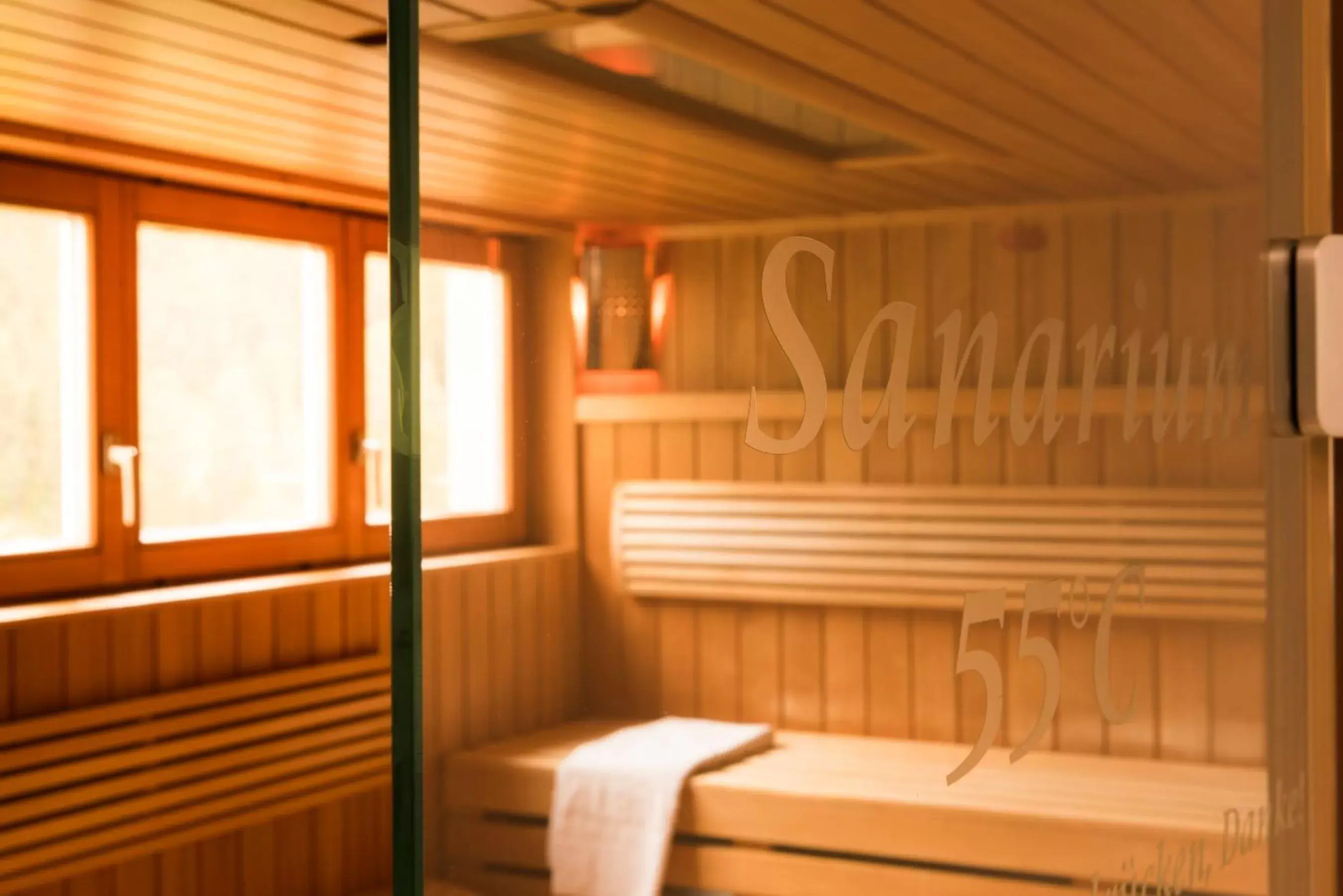 Sauna in Hotel Albris