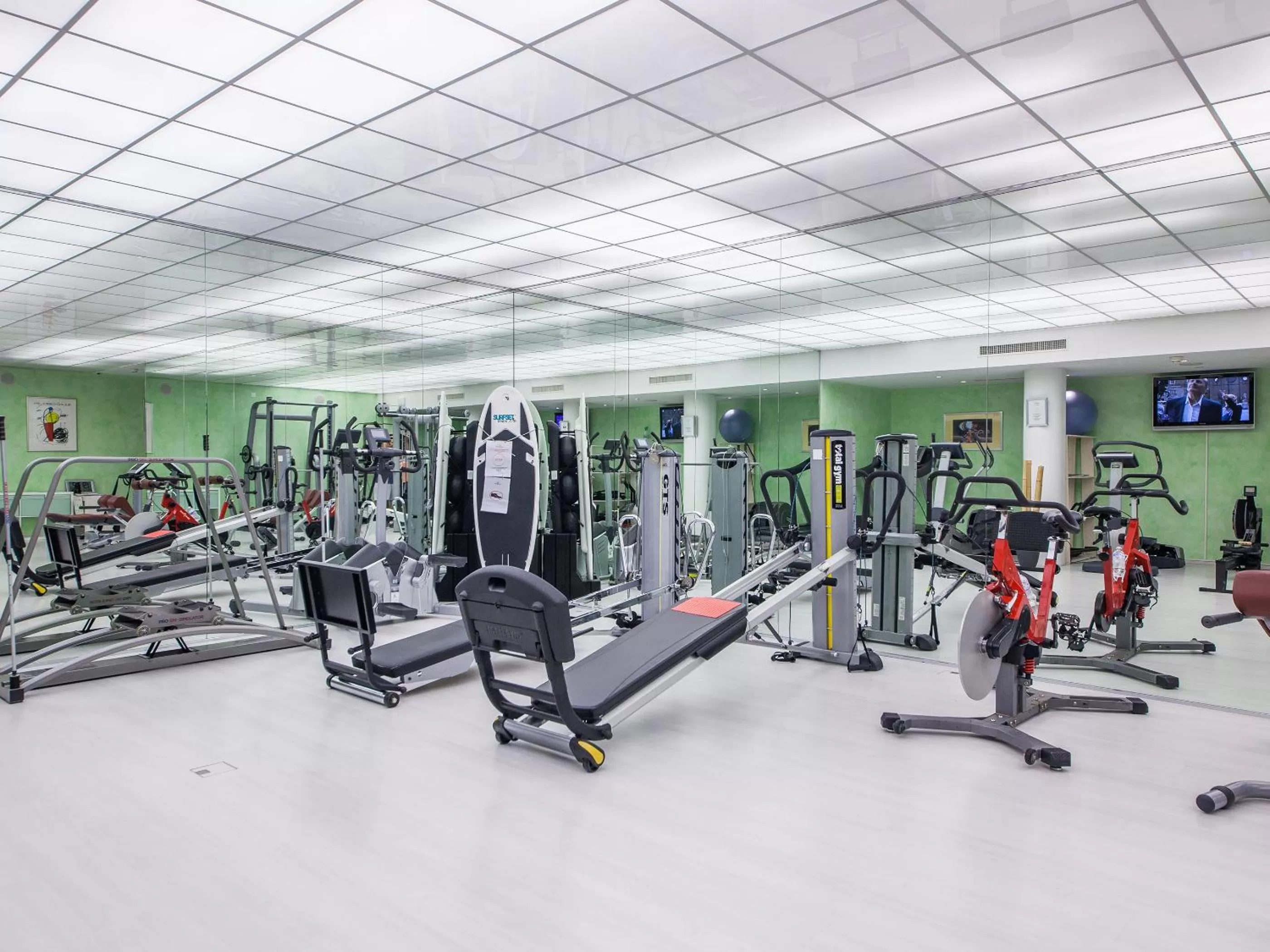 Fitness centre/facilities in Park Hotel Principe