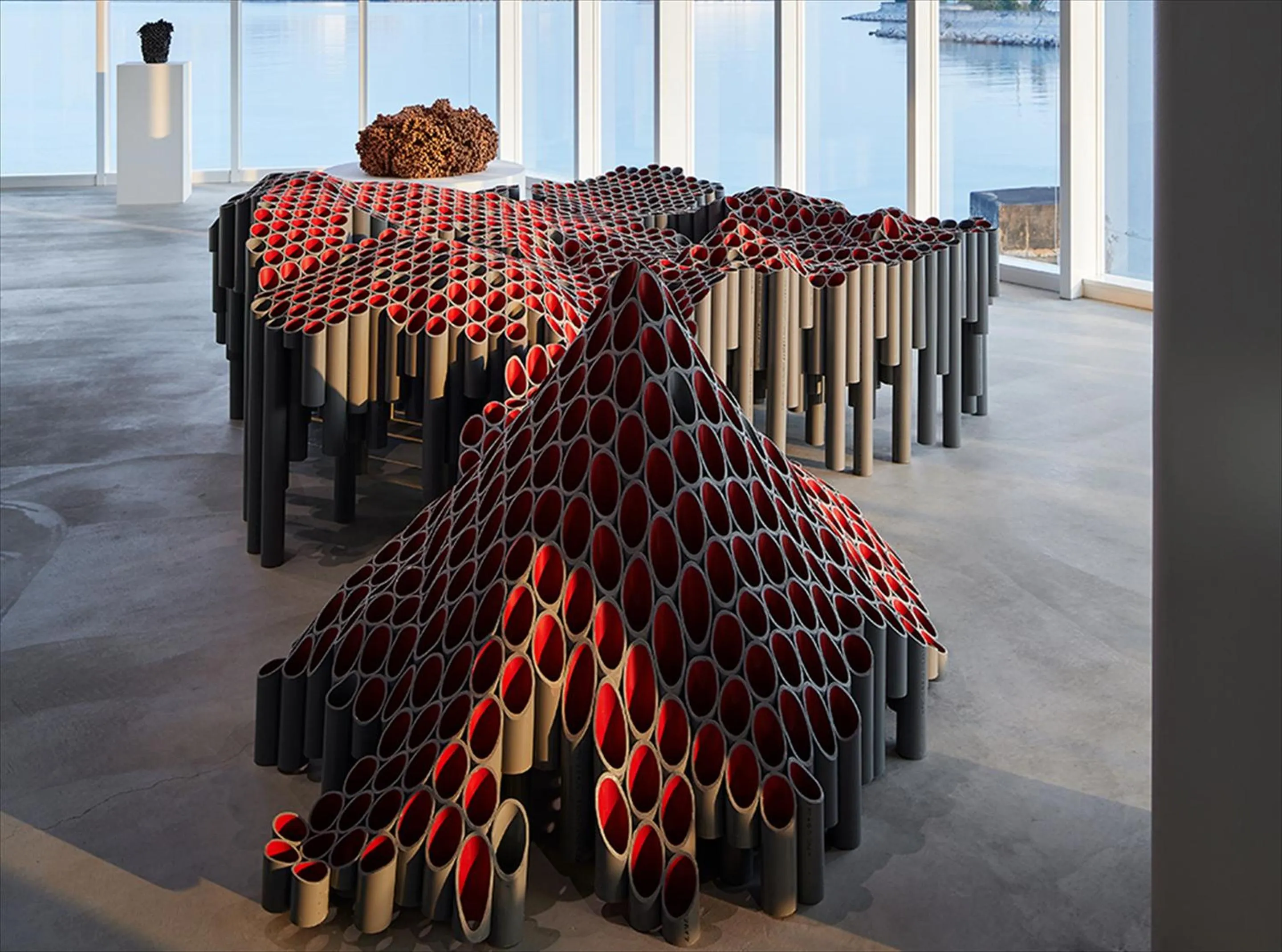 Decorative detail in HOTEL ANTEROOM NAHA